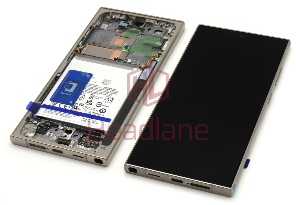 Samsung SM-S928U Galaxy S24 Ultra LCD Display / Screen + Touch + Battery - Titanium Grey / Titanium Orange / Titanium Violet (USA Version)