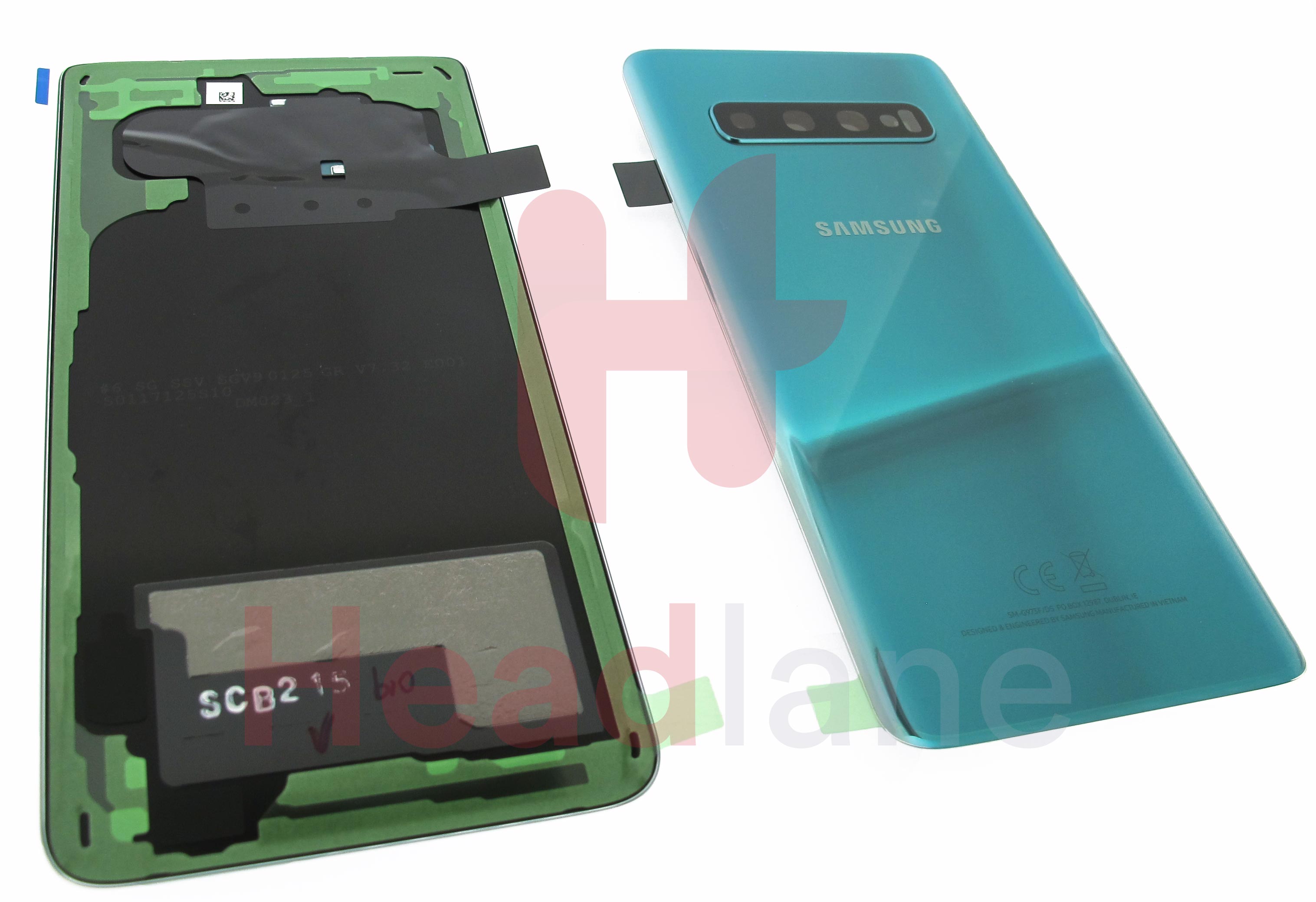 Samsung SM-G973 Galaxy S10 Back / Battery Cover - Prism Green