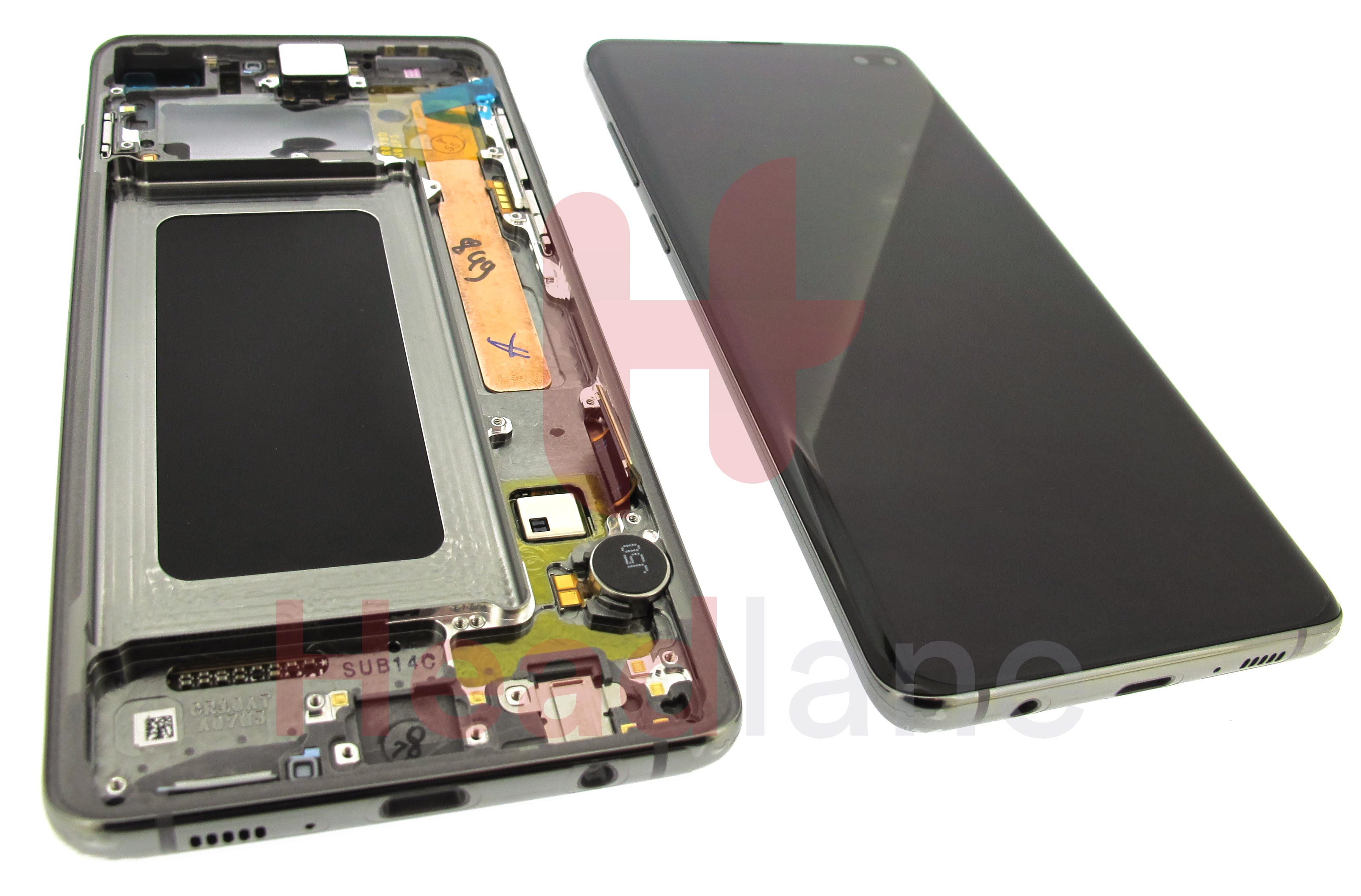 Samsung SM-G975 Galaxy S10+ / S10 Plus LCD Display / Screen + Touch - Prism Black