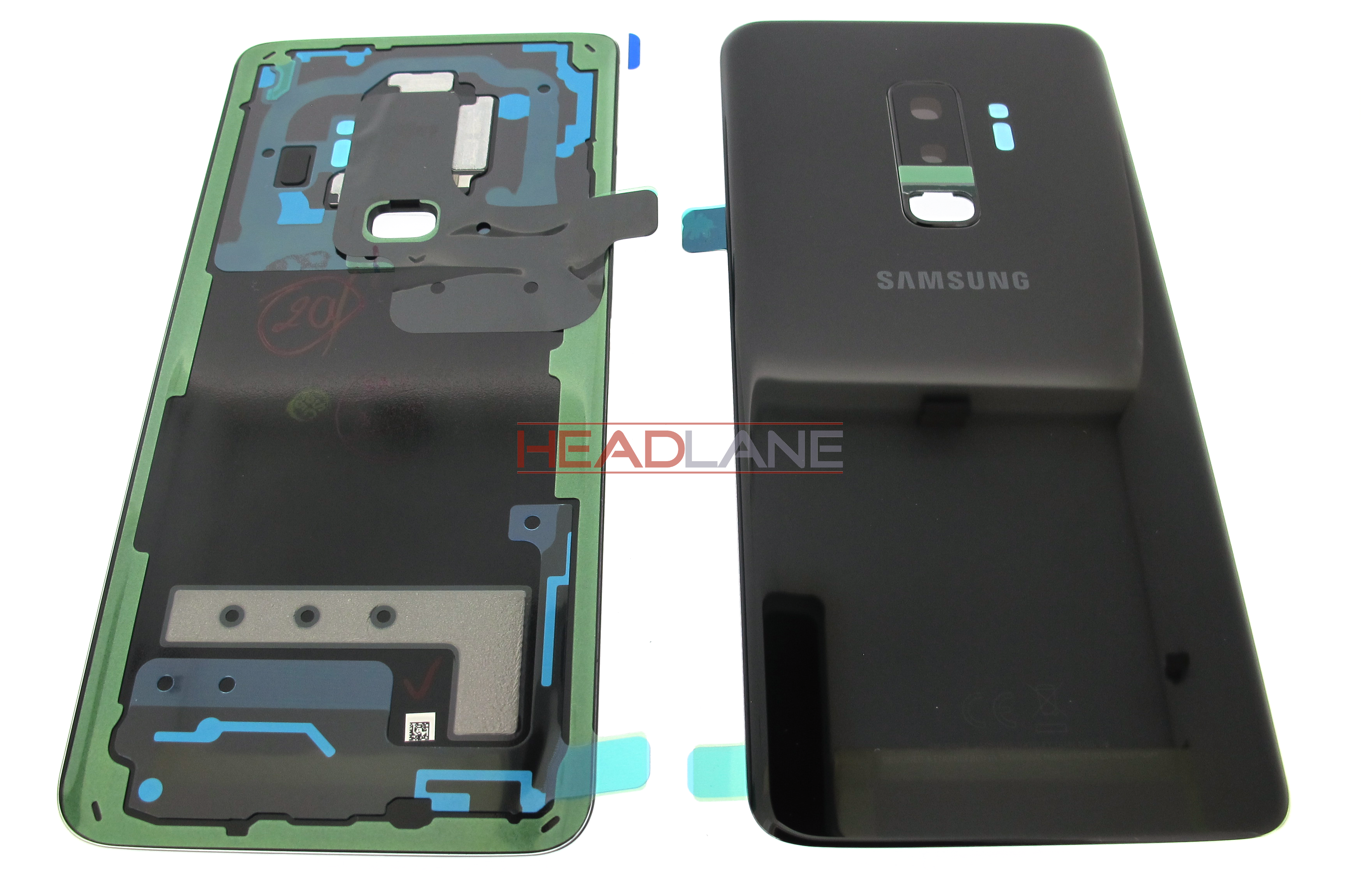 Samsung SM-G965F Galaxy S9+ Single SIM Battery Cover - Black