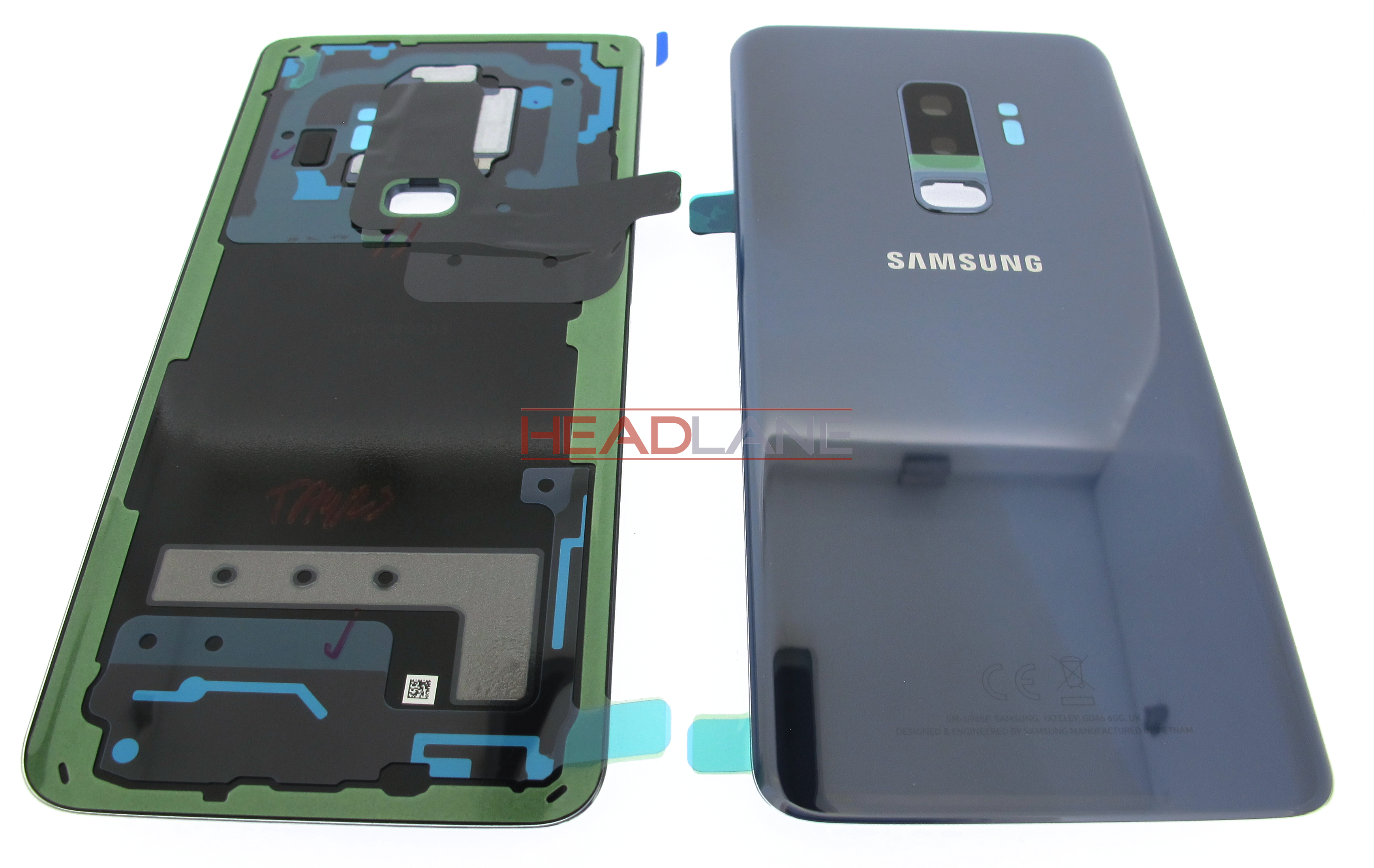 Samsung SM-G965F Galaxy S9+ Single SIM Battery Cover - Blue