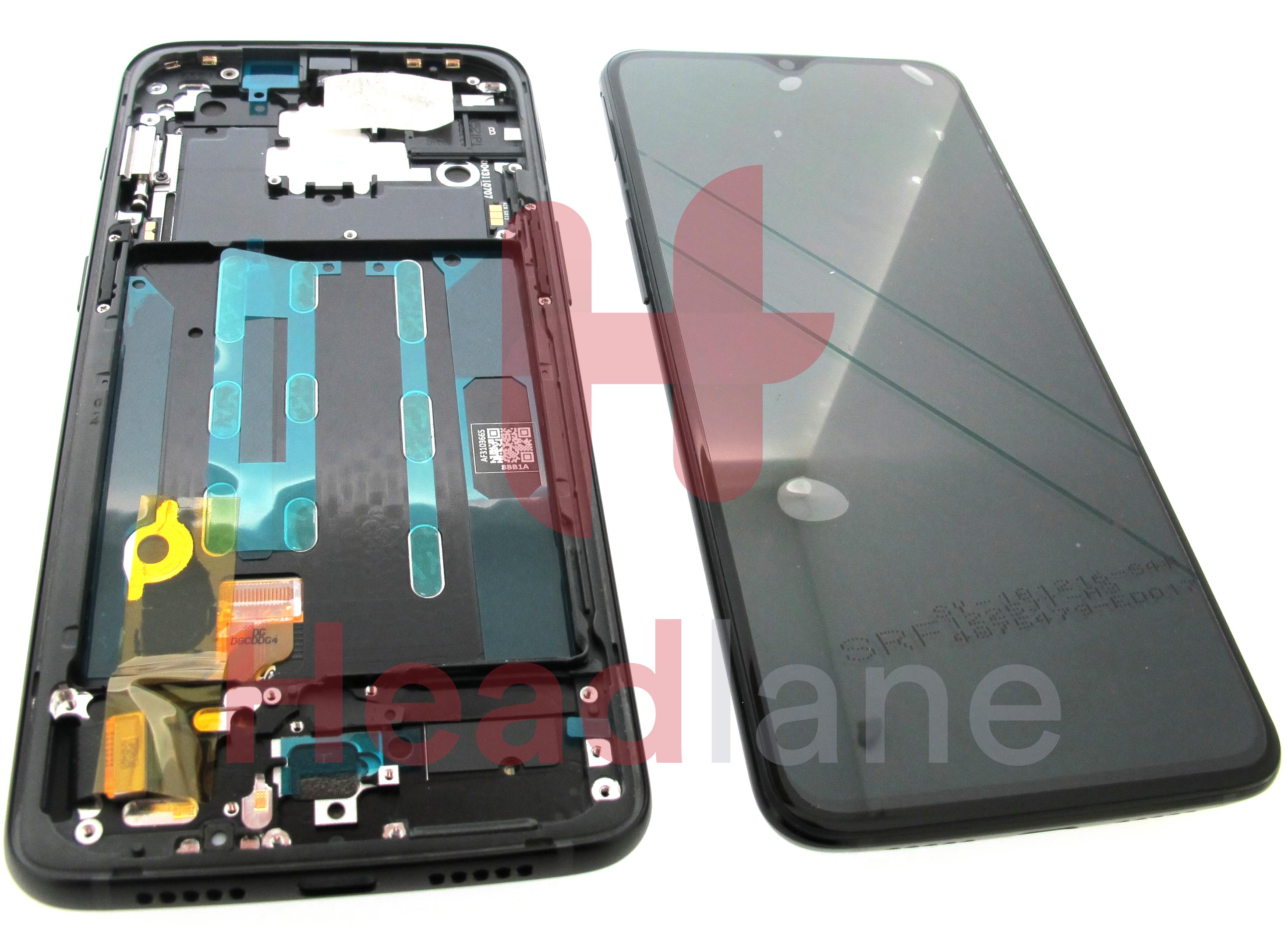 OnePlus 6T LCD Display / Screen + Touch - Midnight Black