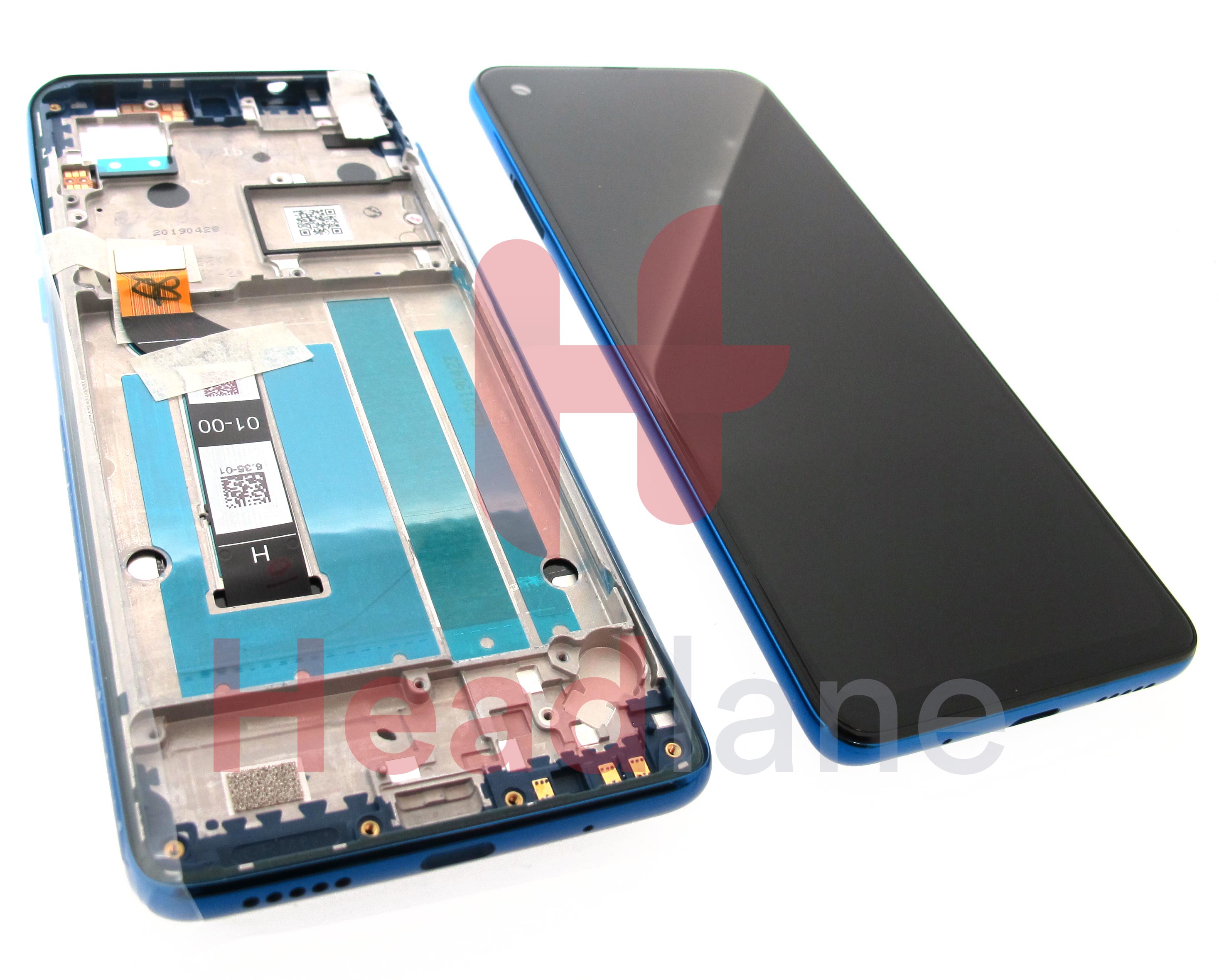 Lenovo / Motorola XT1970 One Vision LCD Display / Screen + Touch - Robusta / Bronze