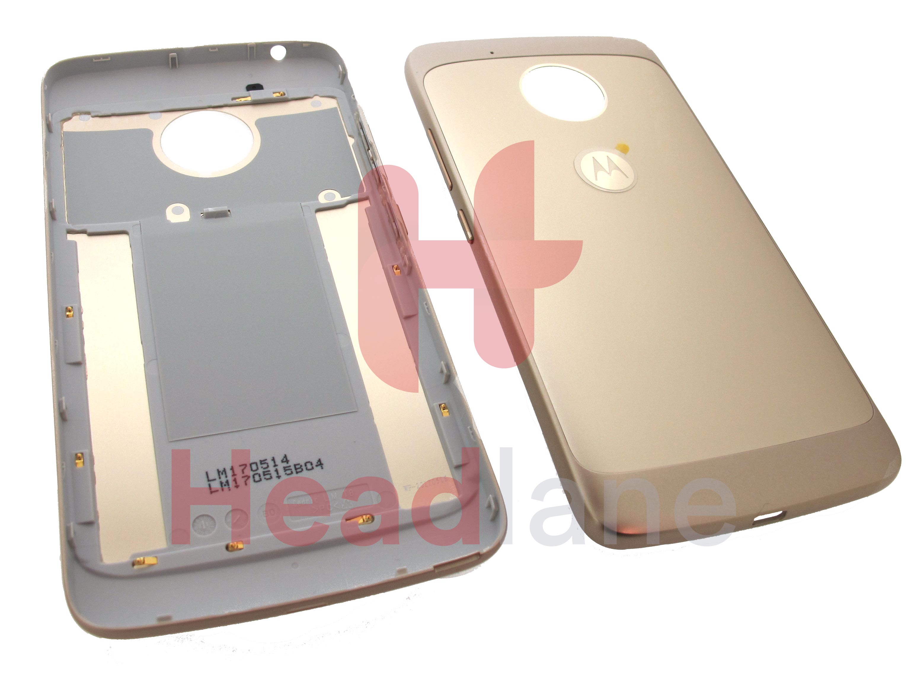 Lenovo / Motorola XT1675 XT1676 Moto G5 Back / Battery Cover - Gold