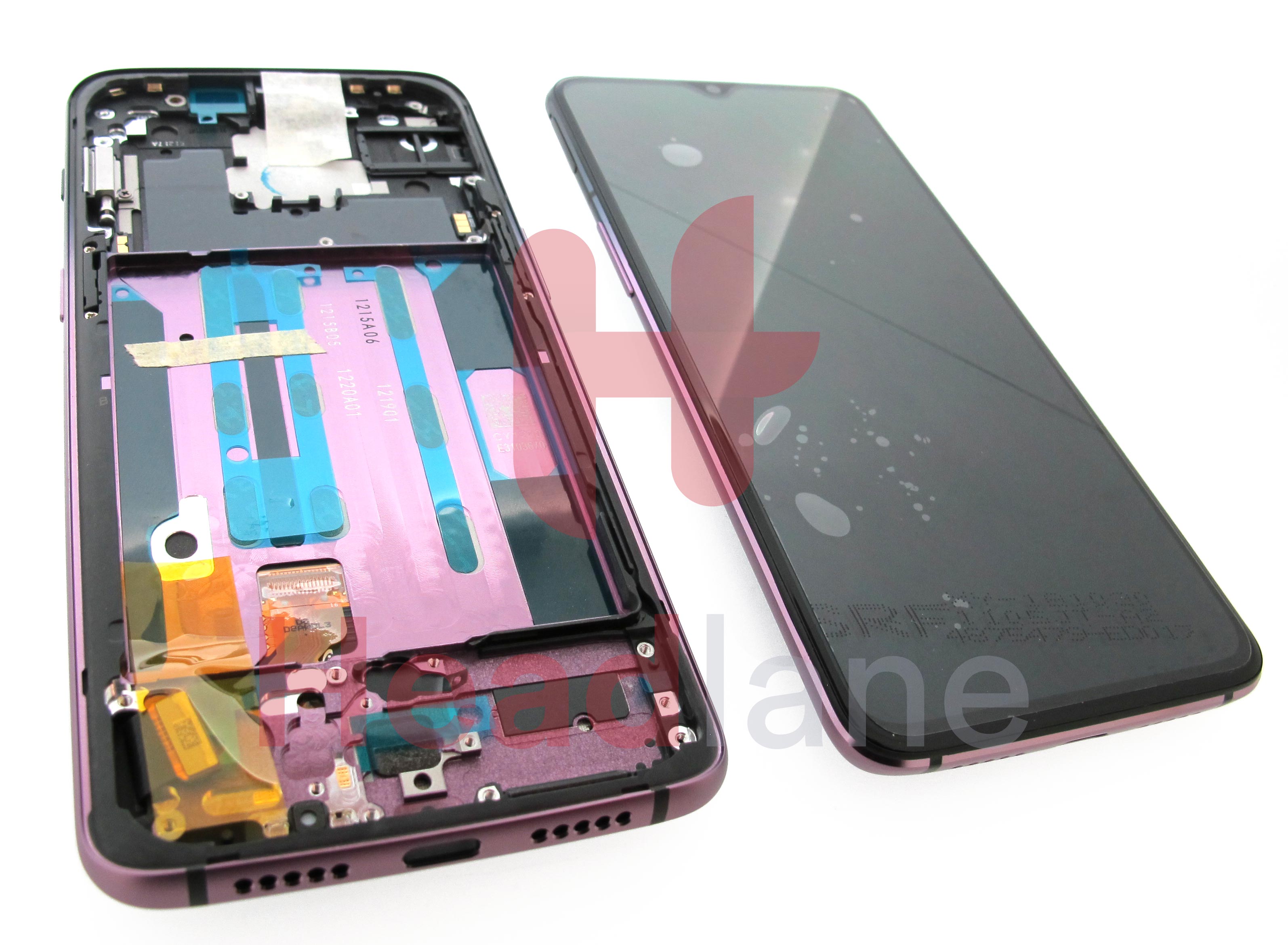 OnePlus 6T LCD Display / Screen + Touch - Thunder Purple