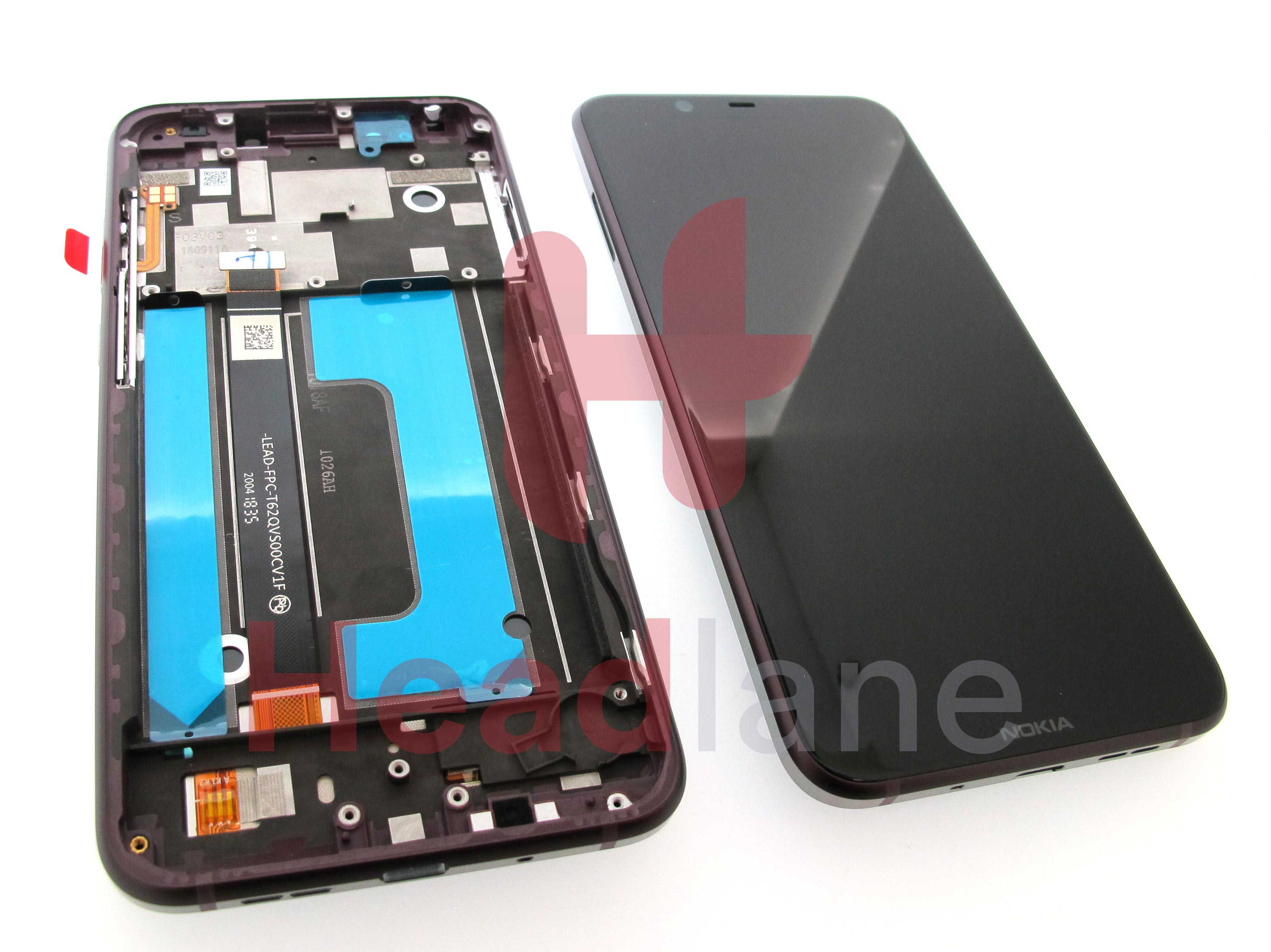 Nokia 8.1 TA-1119 TA-1128 LCD Display / Screen + Touch - Iron