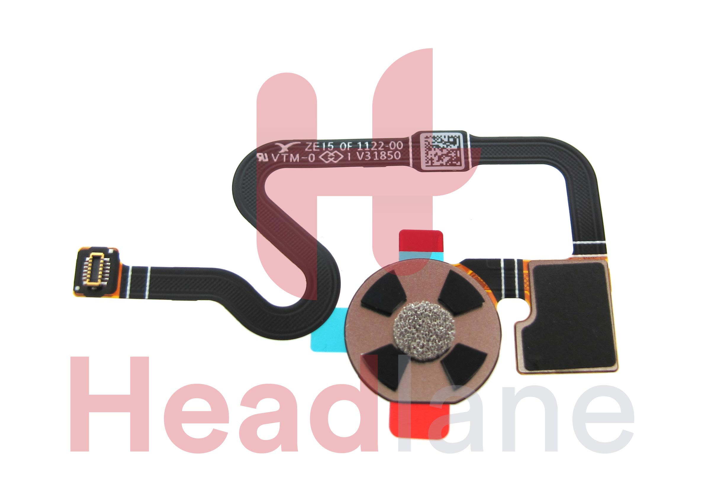 Google Pixel 3a Fingerprint Reader / Sensor - Jet Black