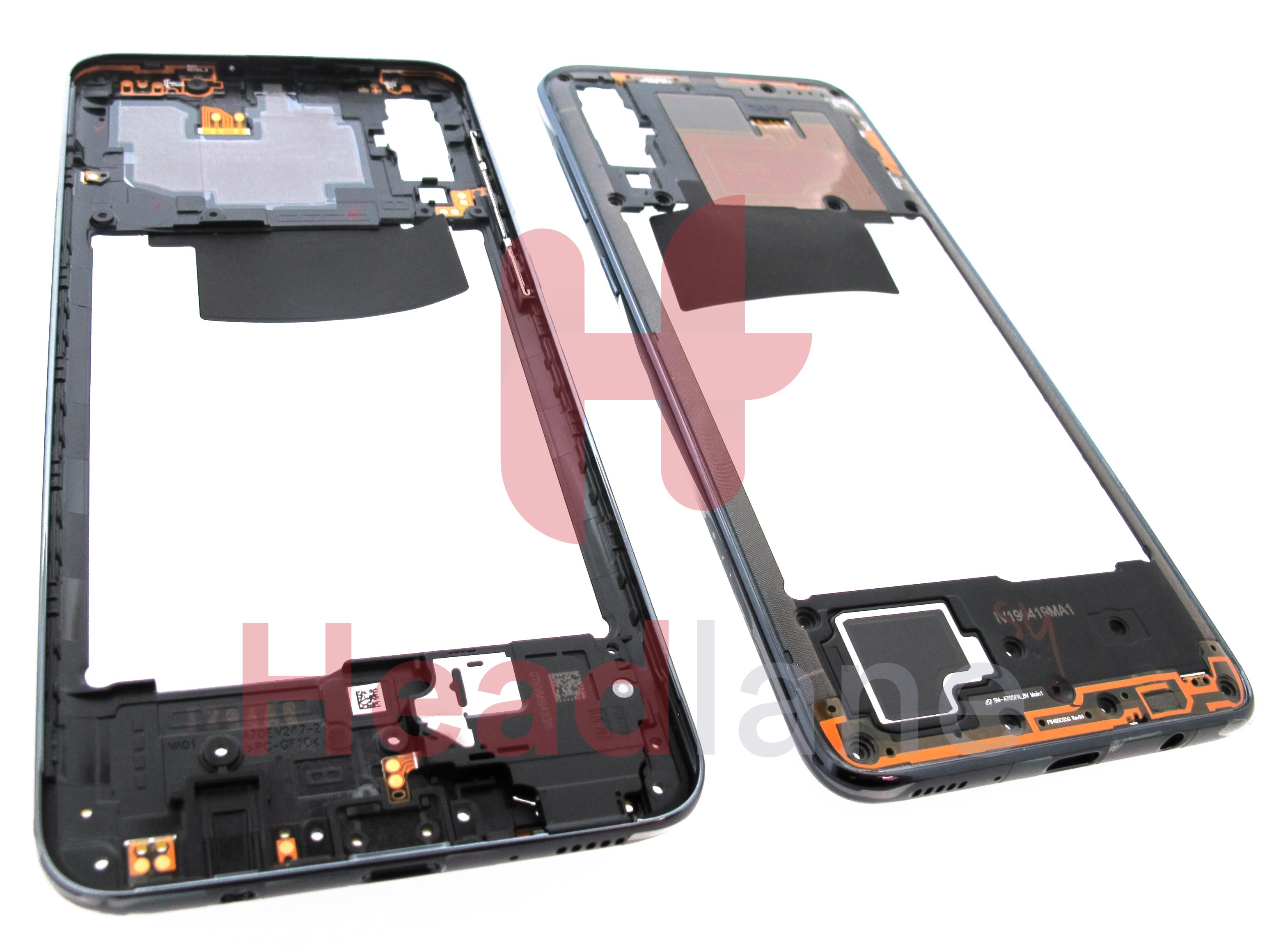 Samsung SM-A705 Galaxy A70 Middle Cover / Chassis - Black