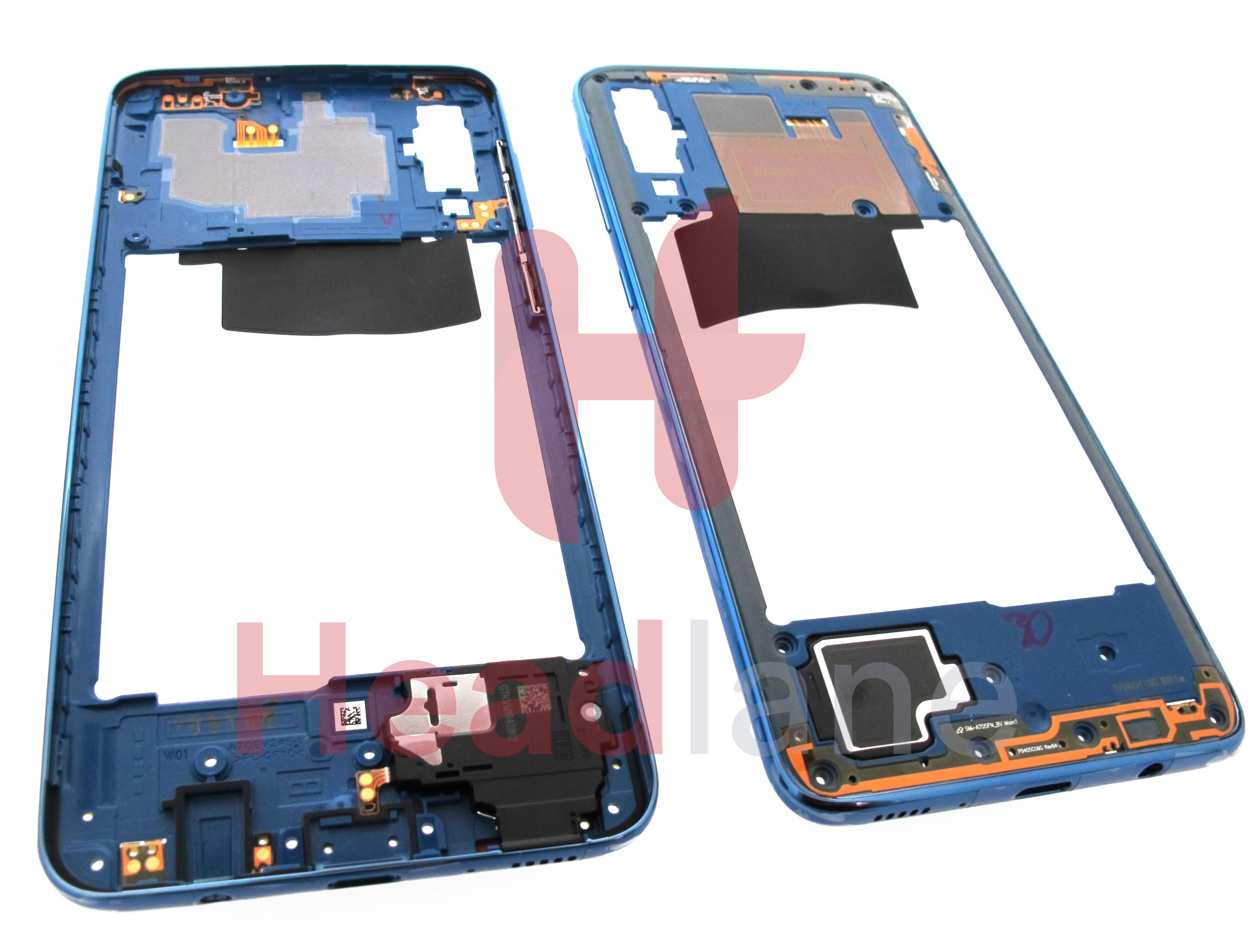 Samsung SM-A705 Galaxy A70 Middle Cover / Chassis - Blue