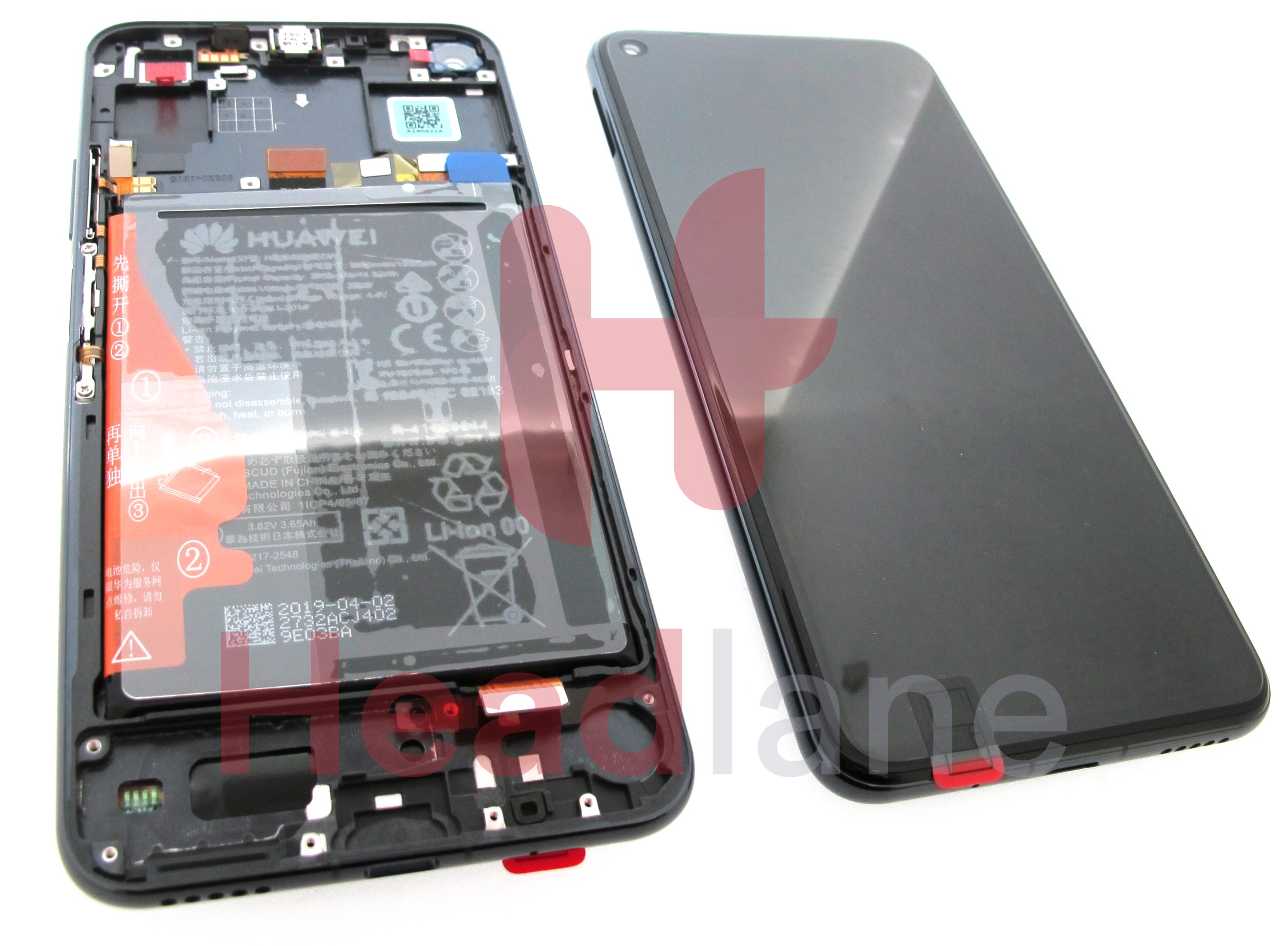 Huawei Honor 20 / Pro LCD Display / Screen + Touch + Battery - Black