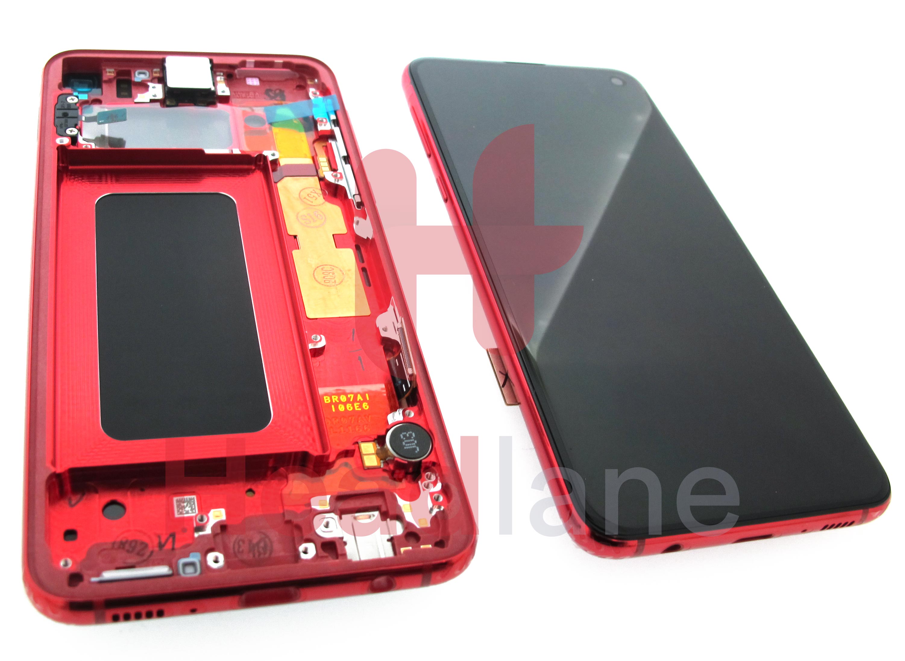 Samsung SM-G970 Galaxy S10E LCD Display / Screen + Touch - Cardinal Red