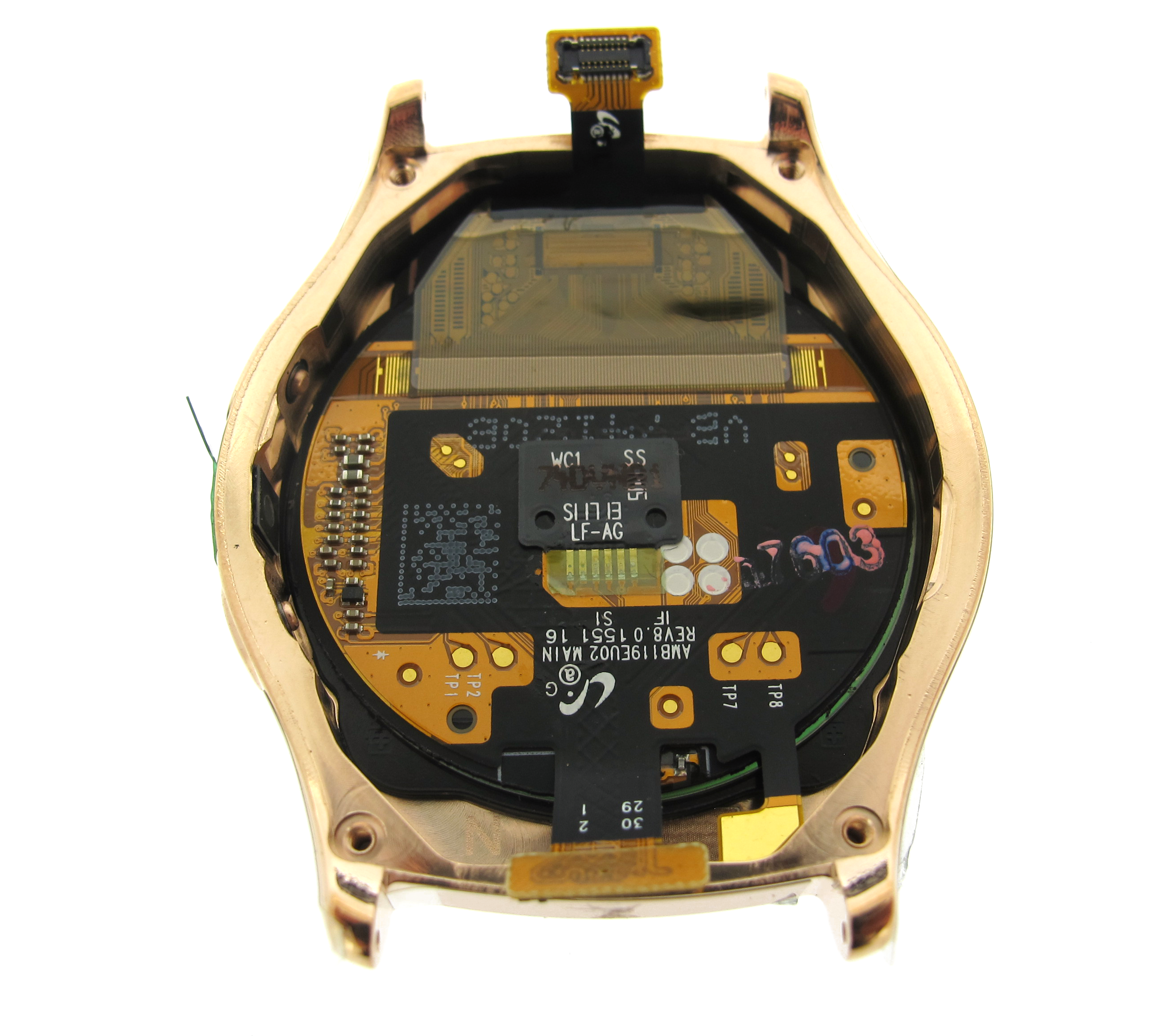 Samsung SM-R732 Galaxy Gear S2 LCD / Touch - Gold