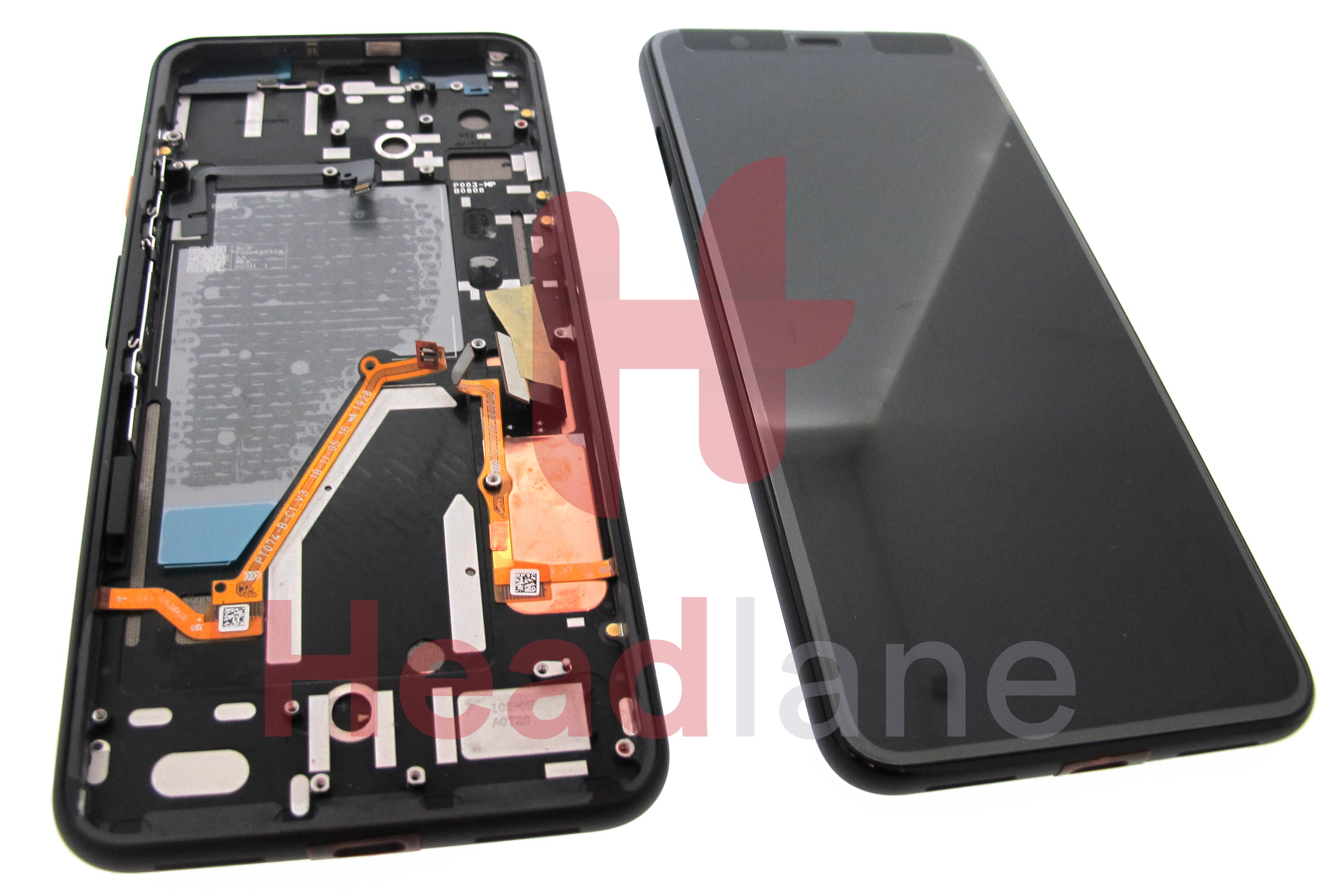 Google Pixel 4 XL LCD Display / Screen + Touch - Orange