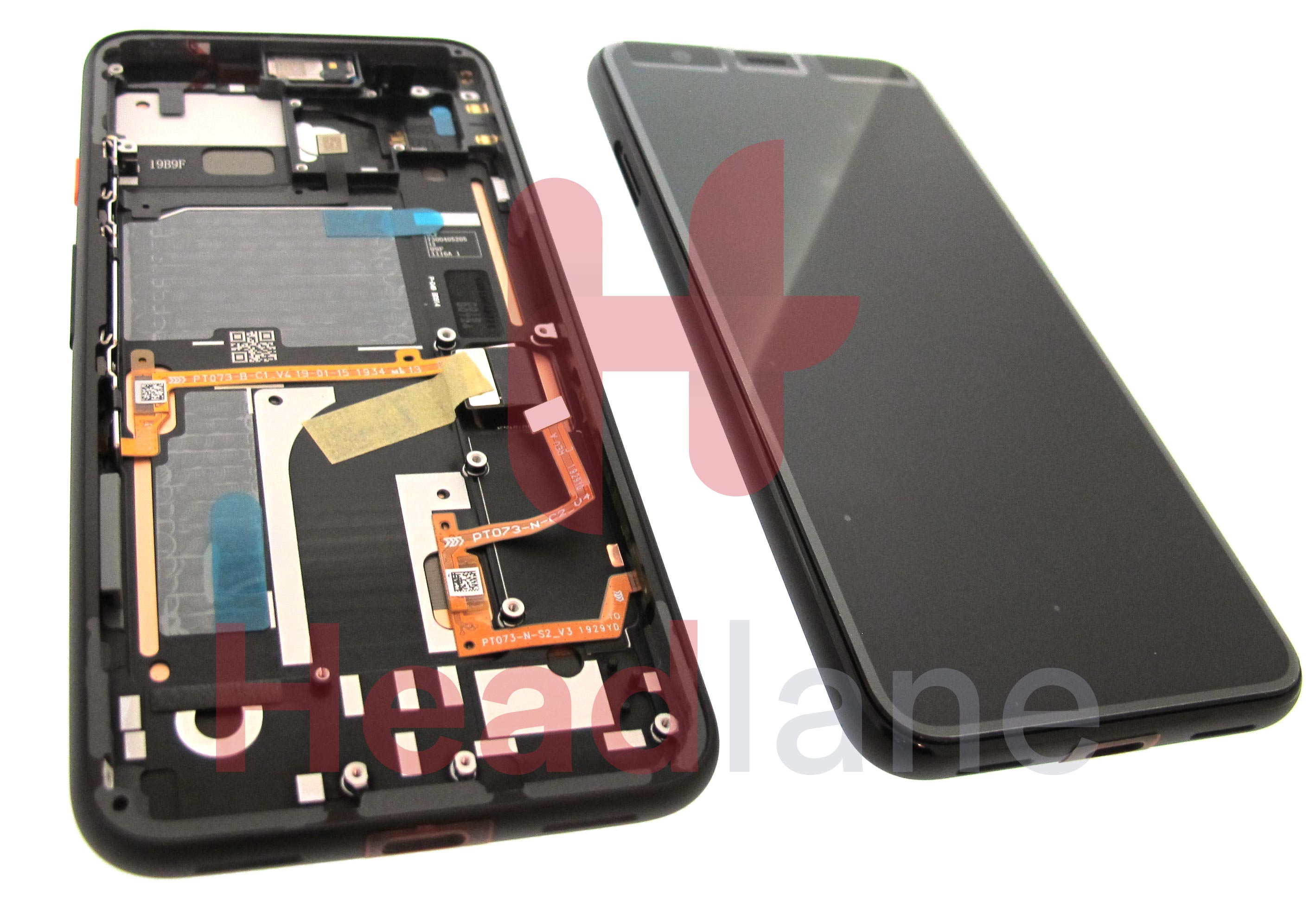 Google Pixel 4 LCD Display / Screen + Touch - White