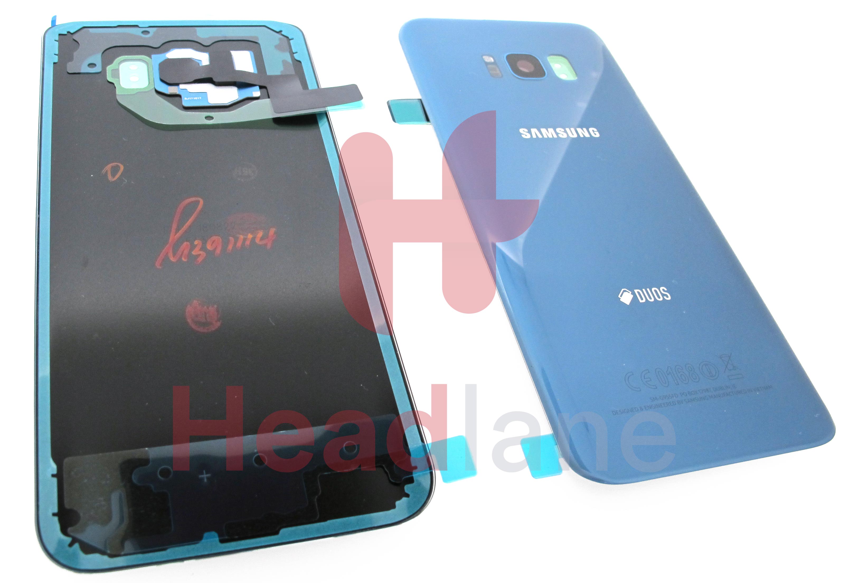 Samsung SM-G955FD Galaxy S8+ DUOS Battery Cover - Blue
