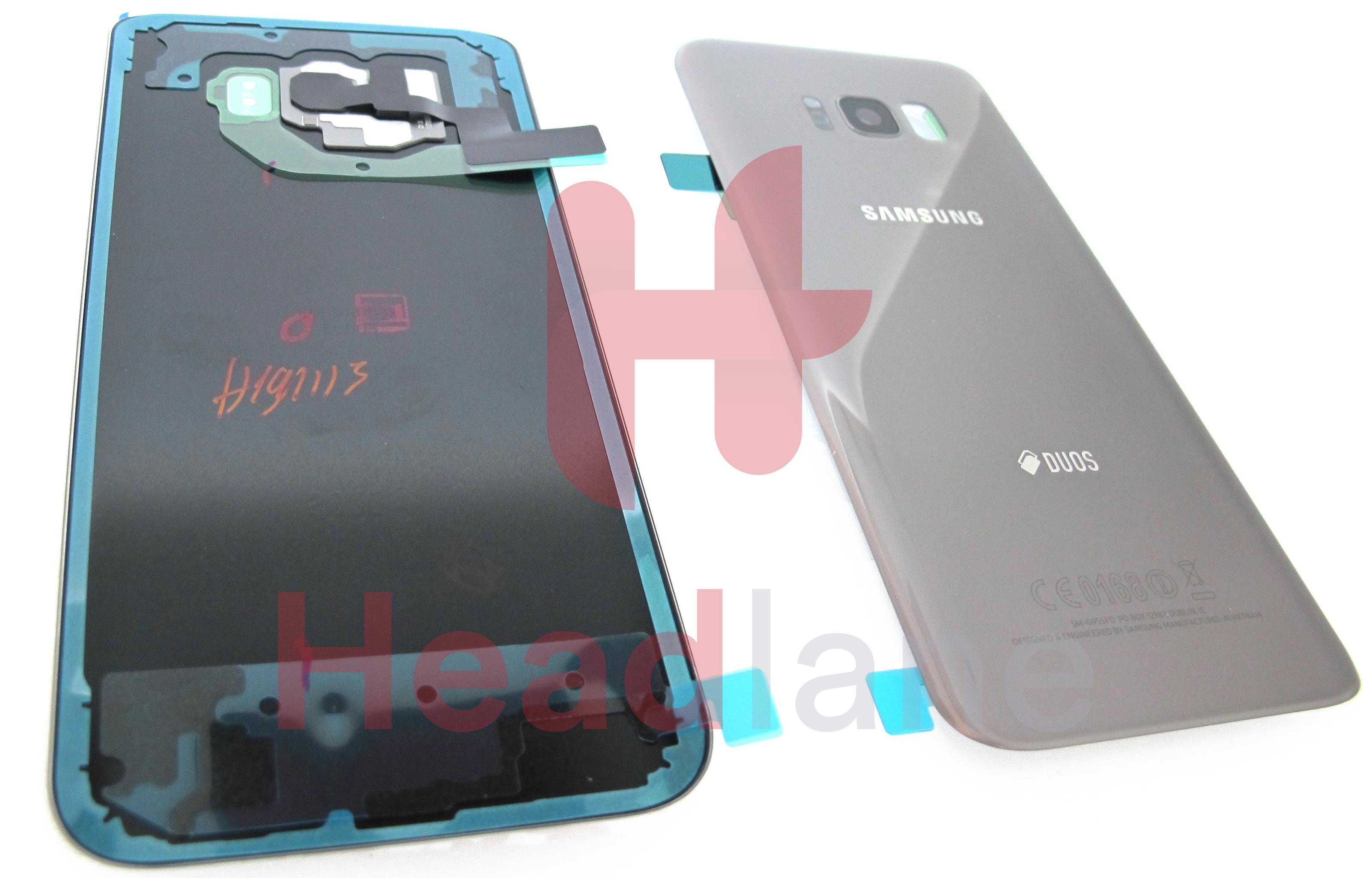 Samsung SM-G955FD Galaxy S8+ DUOS Battery Cover - Gold