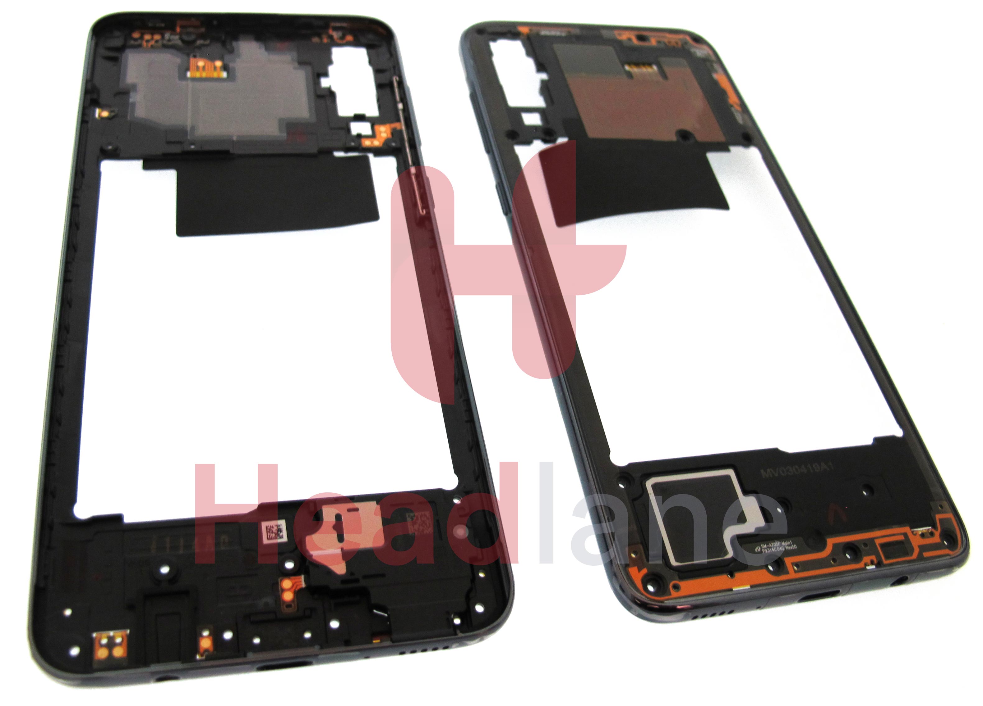 Samsung SM-A705 Galaxy A70 Middle Cover / Chassis - Black