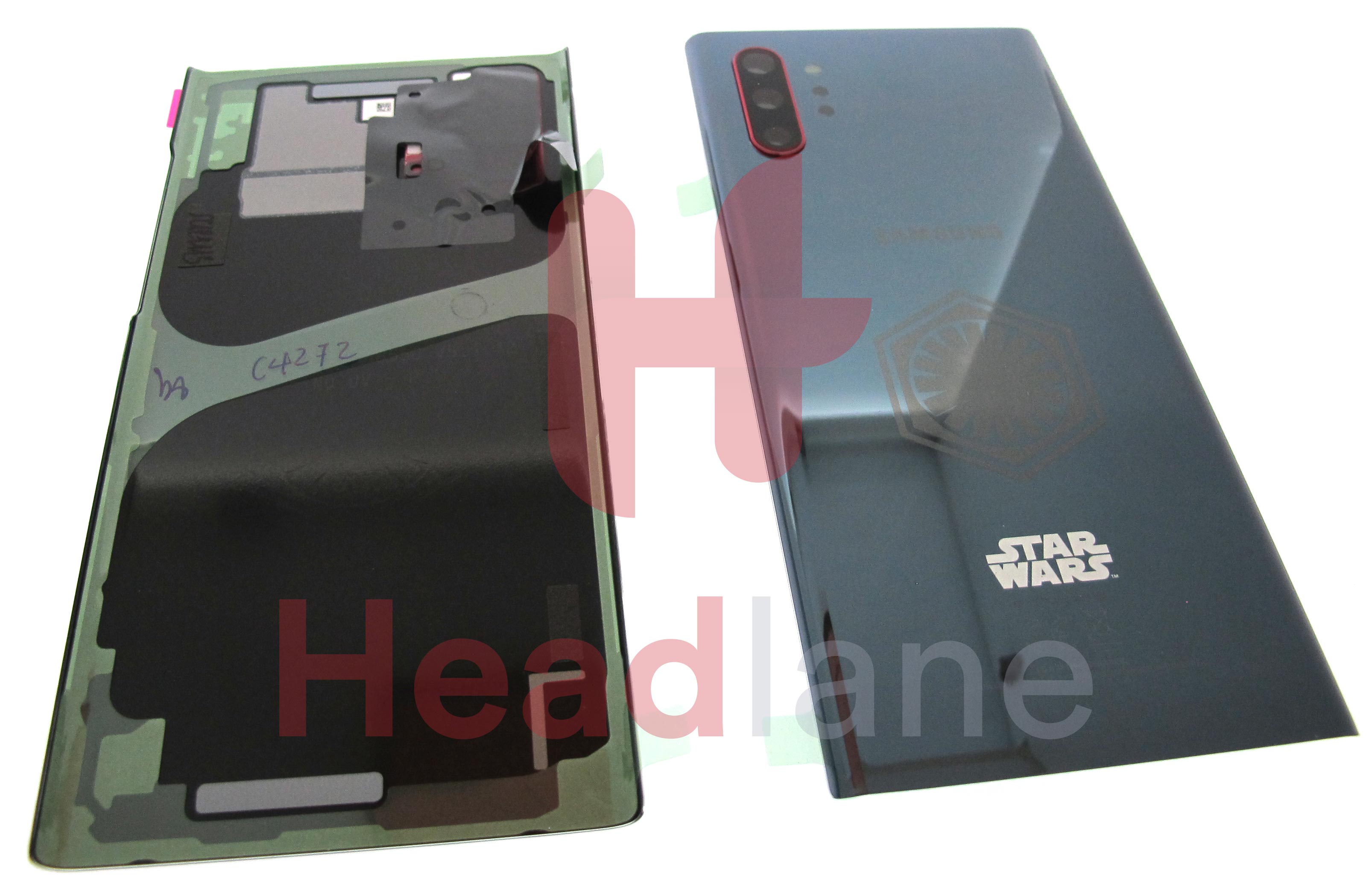 Samsung SM-N975 Galaxy Note 10+ / Note 10 Plus Back / Battery Cover - Black / Red (Star Wars)