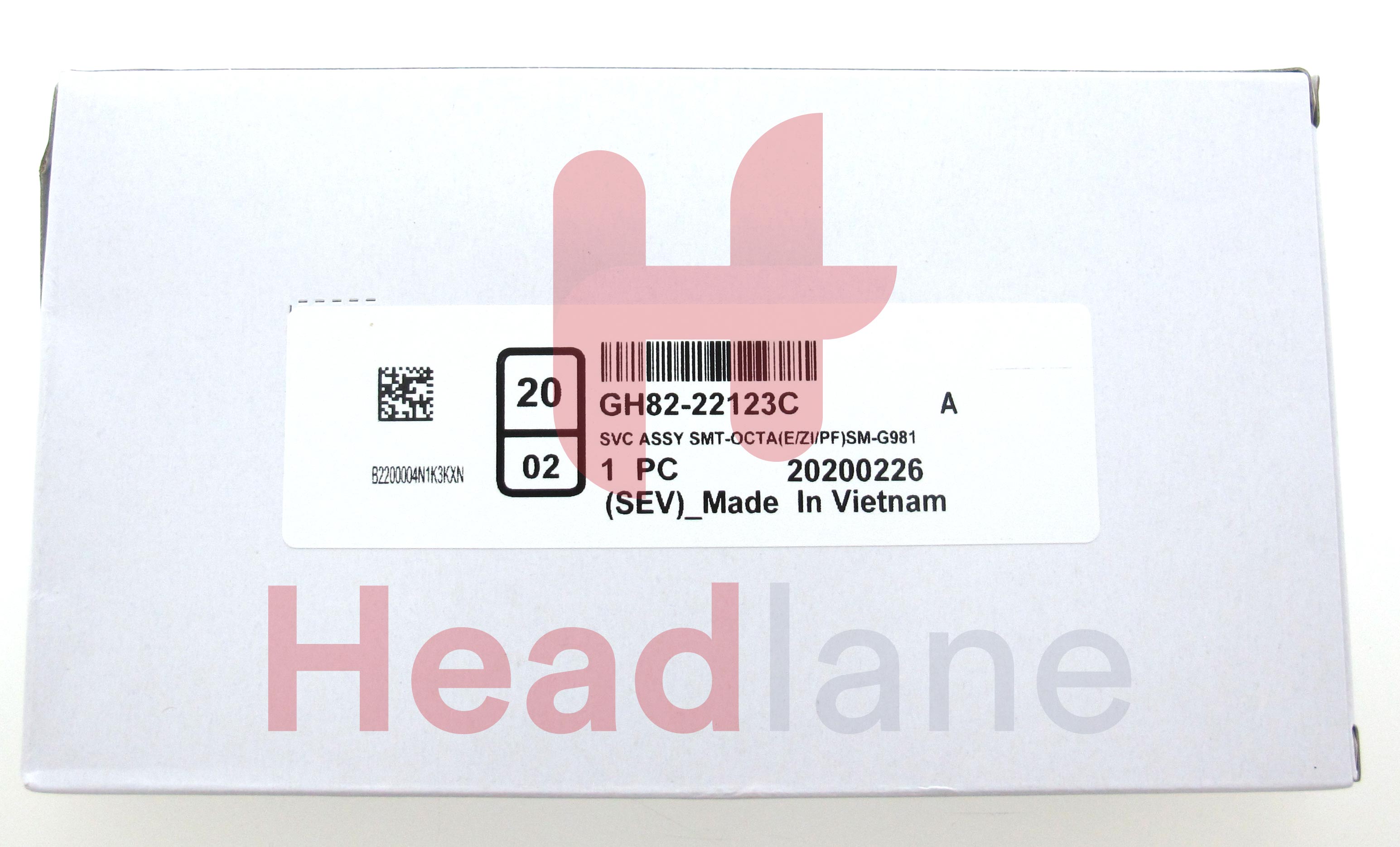 Samsung SM-G980 Galaxy S20 LCD Display / Screen + Touch - Pink