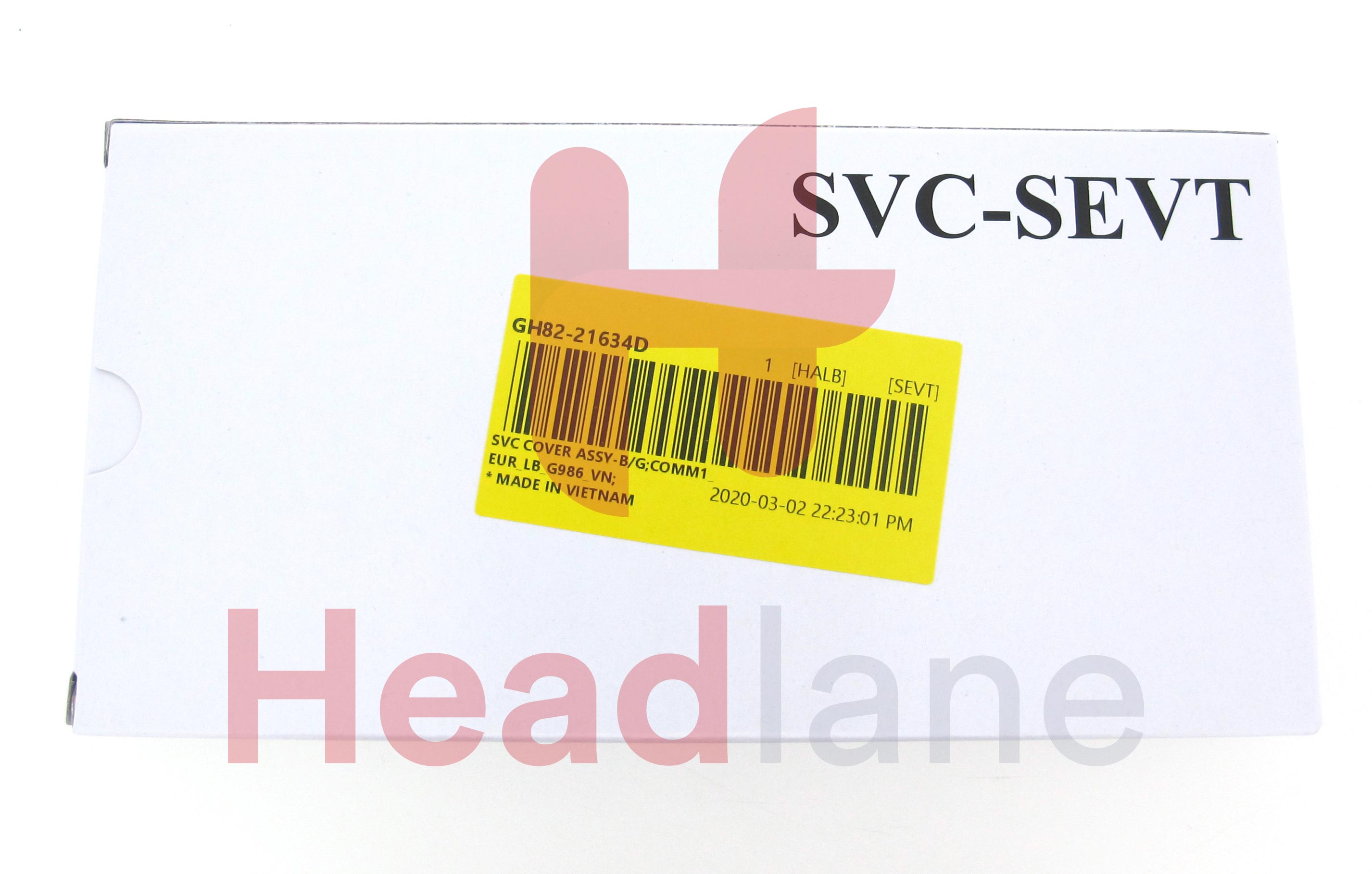 Samsung SM-G986 Galaxy S20+ / S20 Plus Back / Battery Cover - Blue