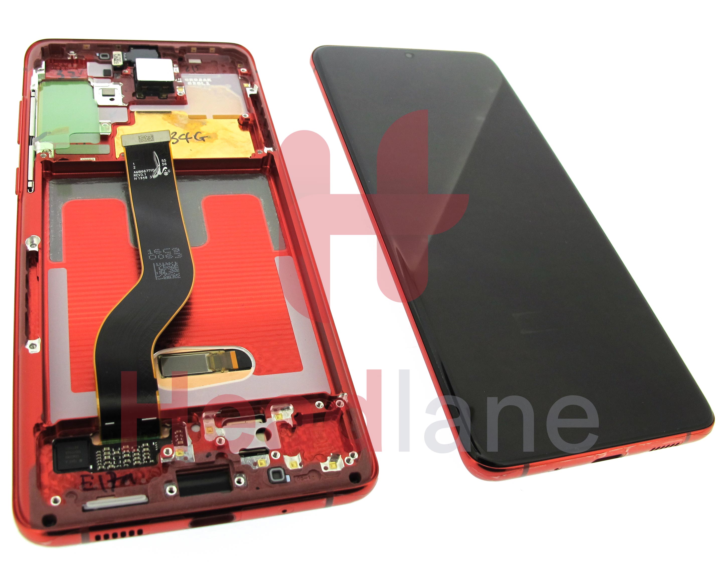 Samsung SM-G986 Galaxy S20+ / S20 Plus LCD Display / Screen + Touch - Red