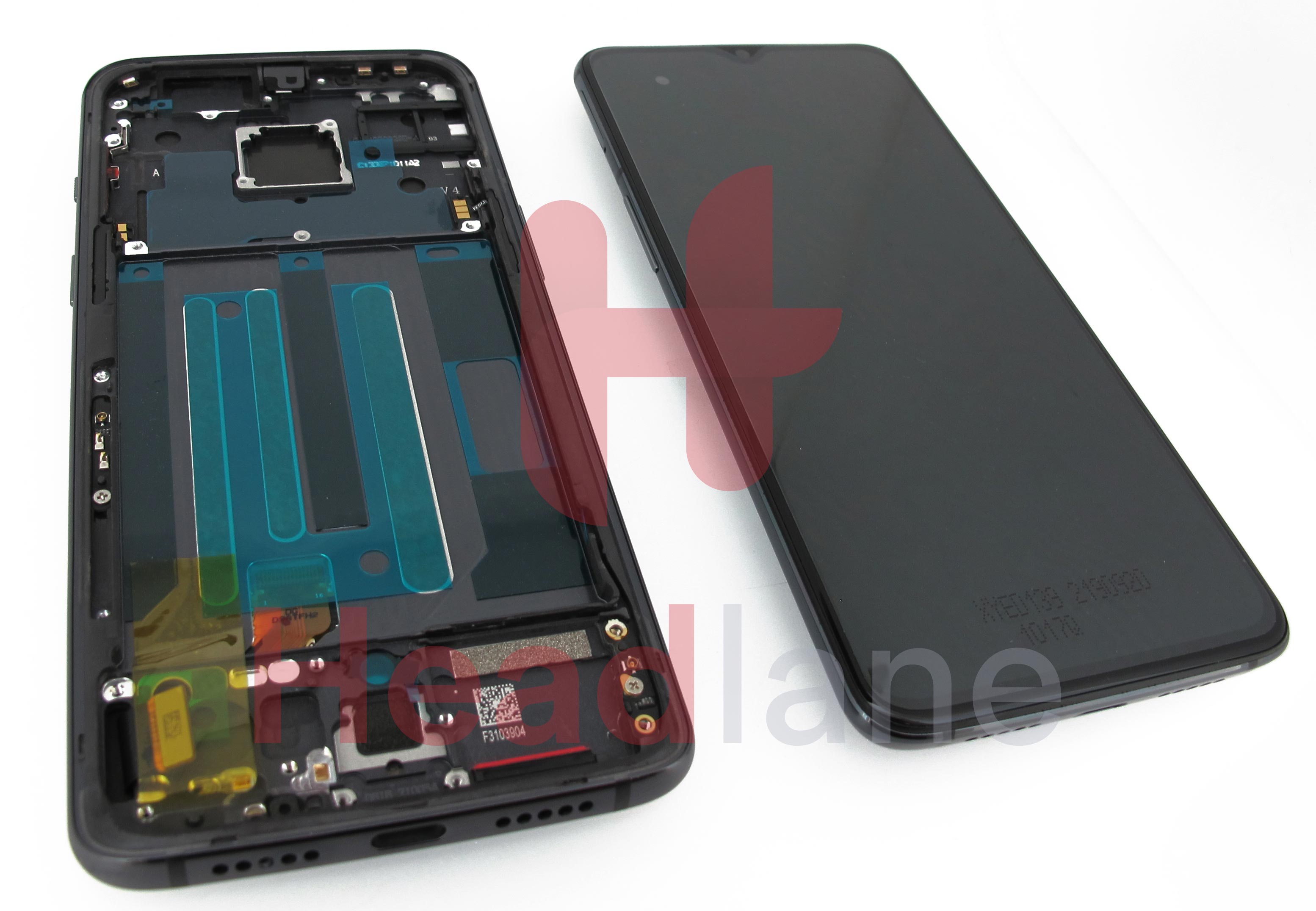 OnePlus 7 LCD Display / Screen + Touch - Mirror Grey