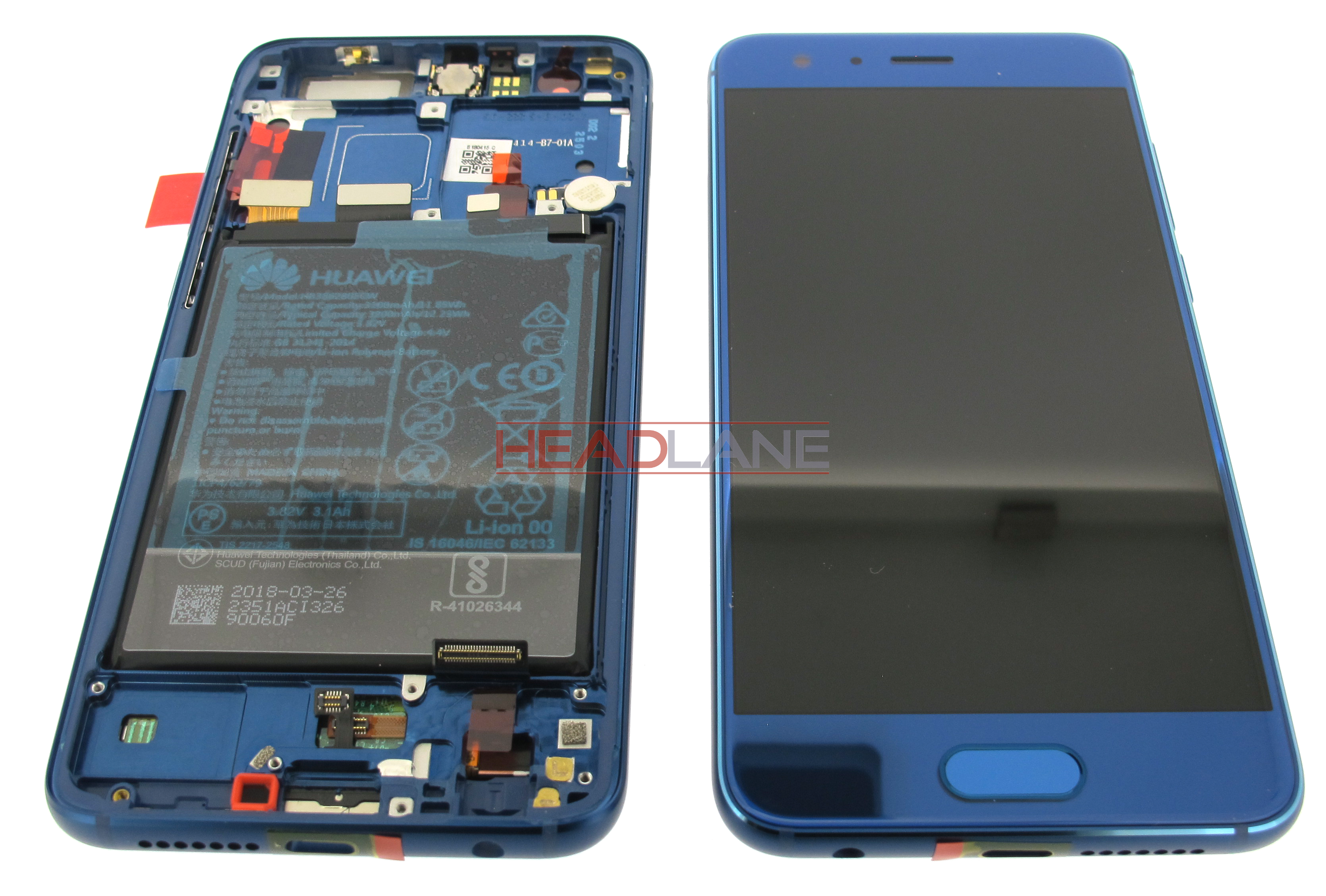 Huawei Honor 9 / Premium LCD / Touch + Battery - Blue