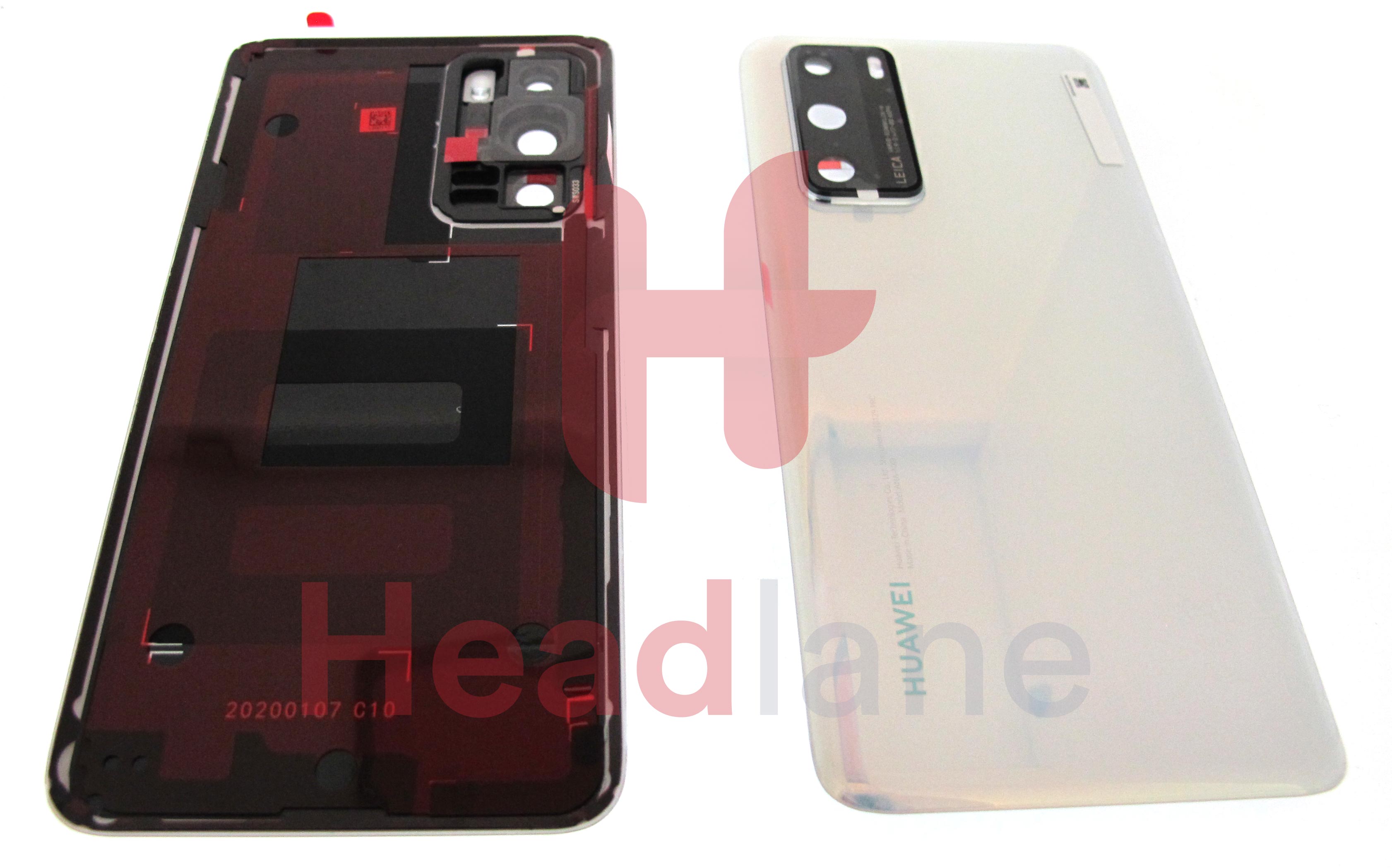 Huawei P40 Back / Battery Cover - Ice White