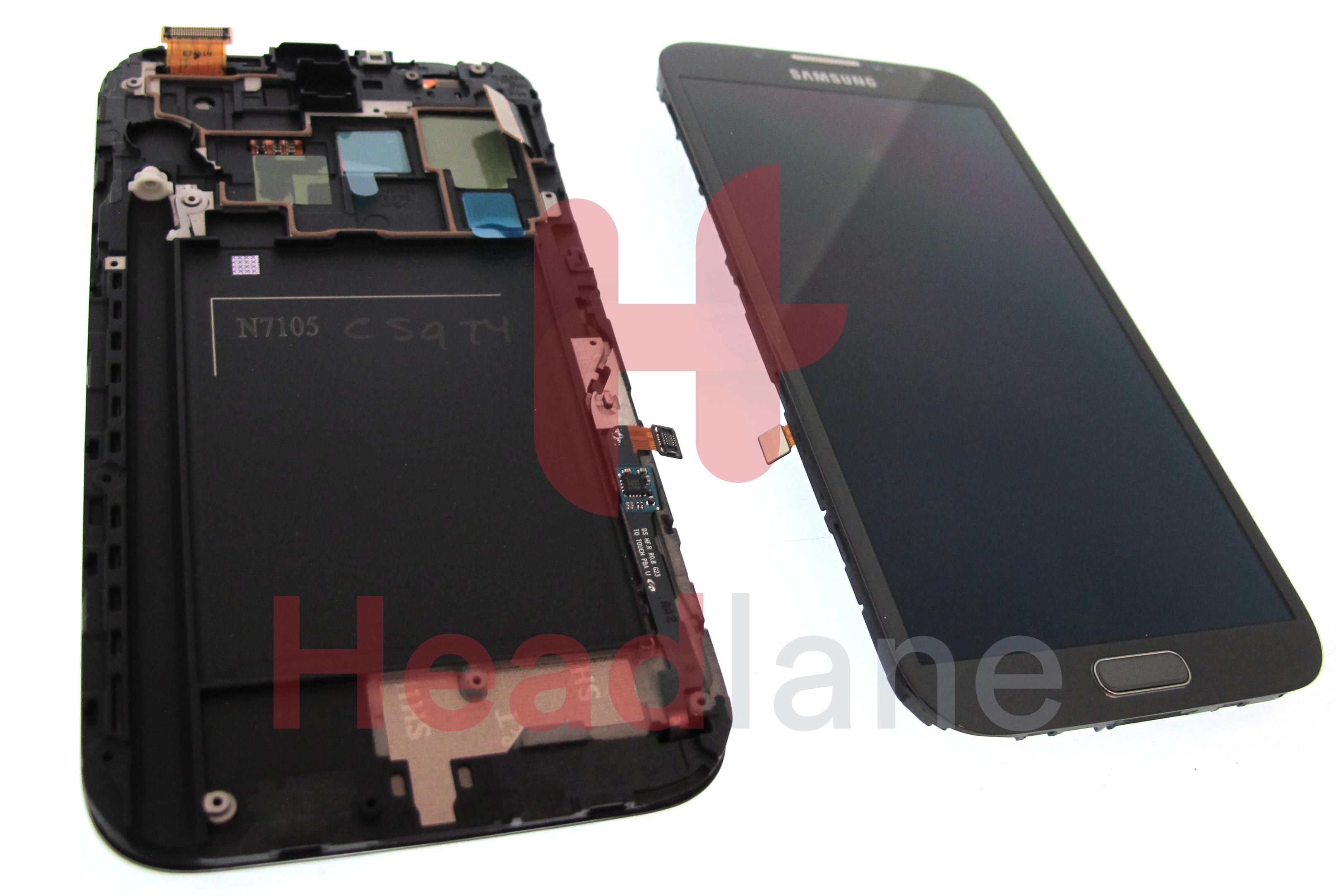 Samsung GT-N7105 Galaxy Note 2 LTE LCD / Touch - Grey