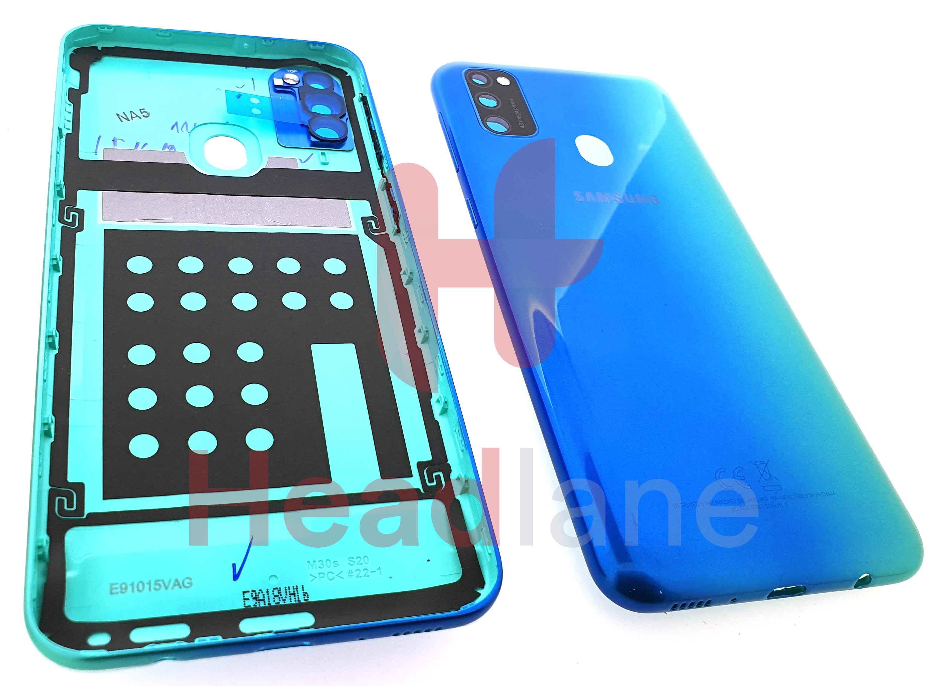 Samsung SM-M307 Galaxy M30s Back / Battery Cover - Blue