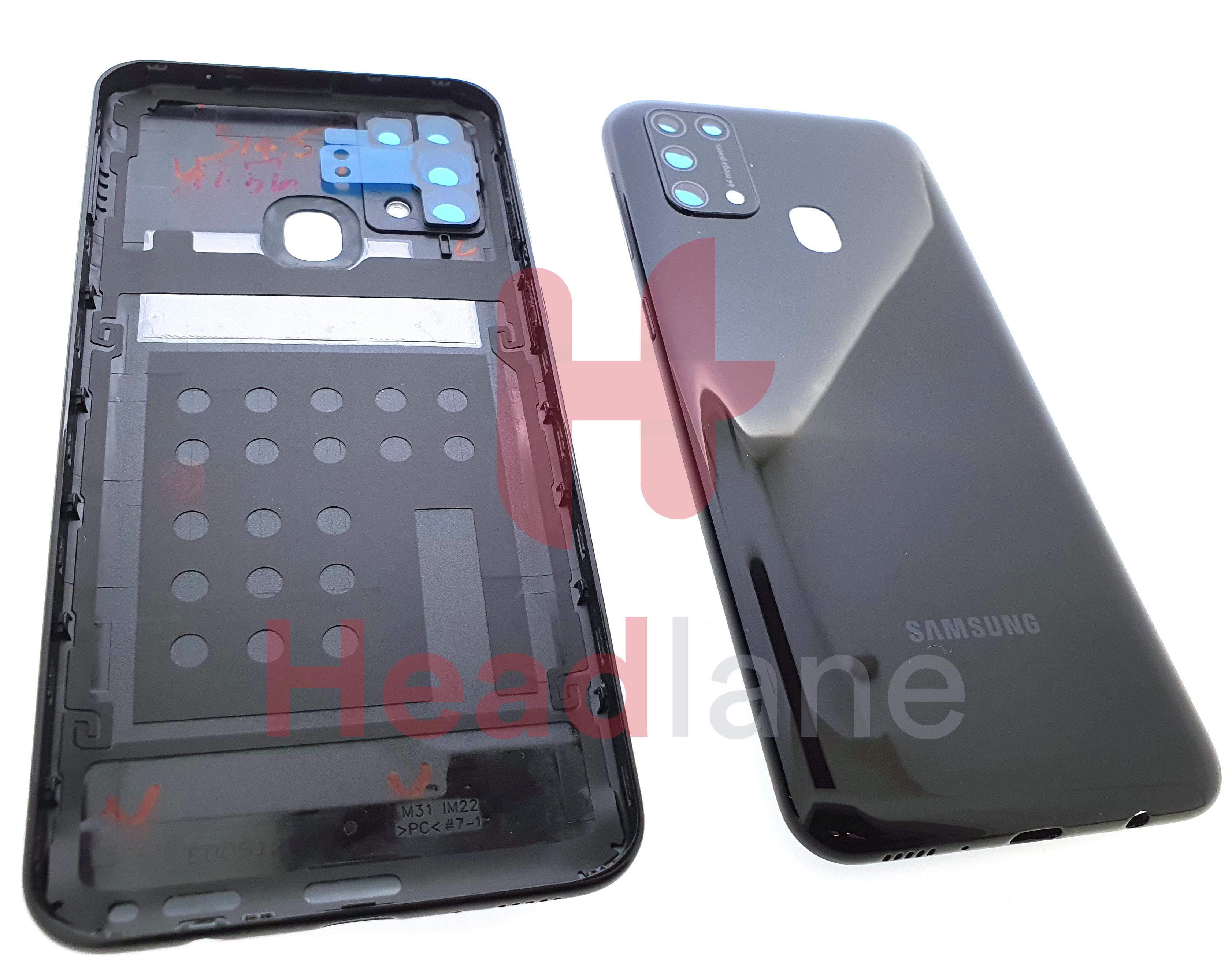 Samsung SM-M315 Galaxy M31 Back / Battery Cover - Black