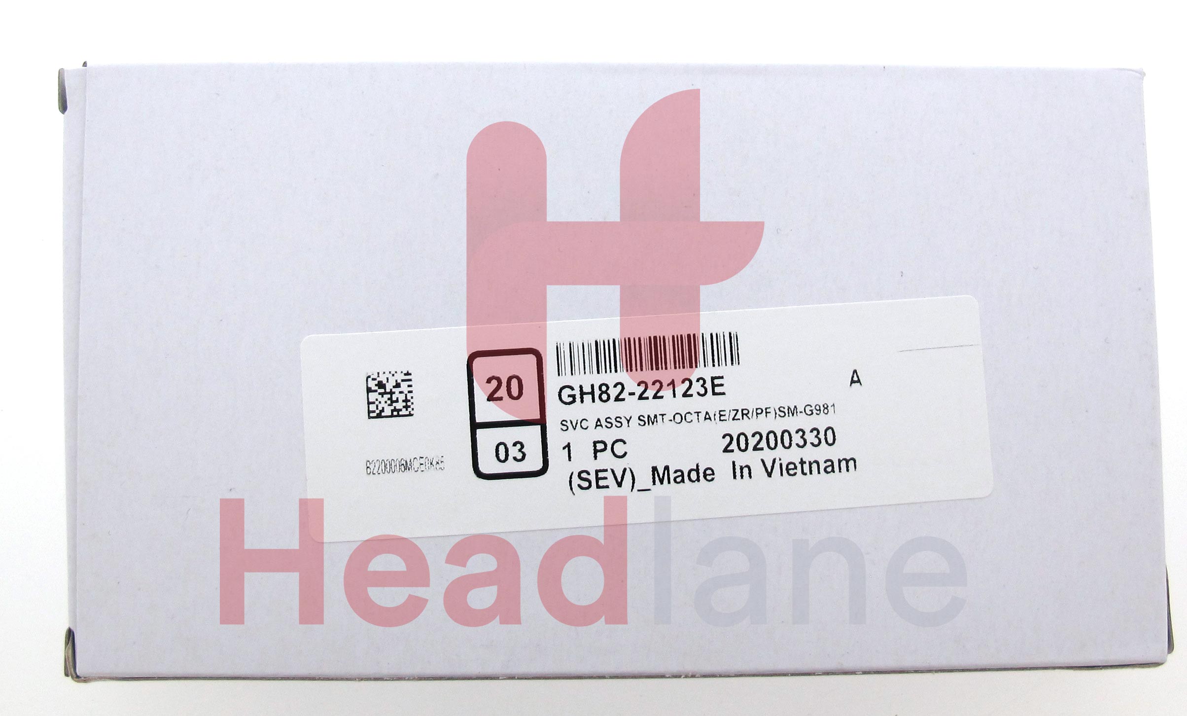 Samsung SM-G980 Galaxy S20 LCD Display / Screen + Touch - Red