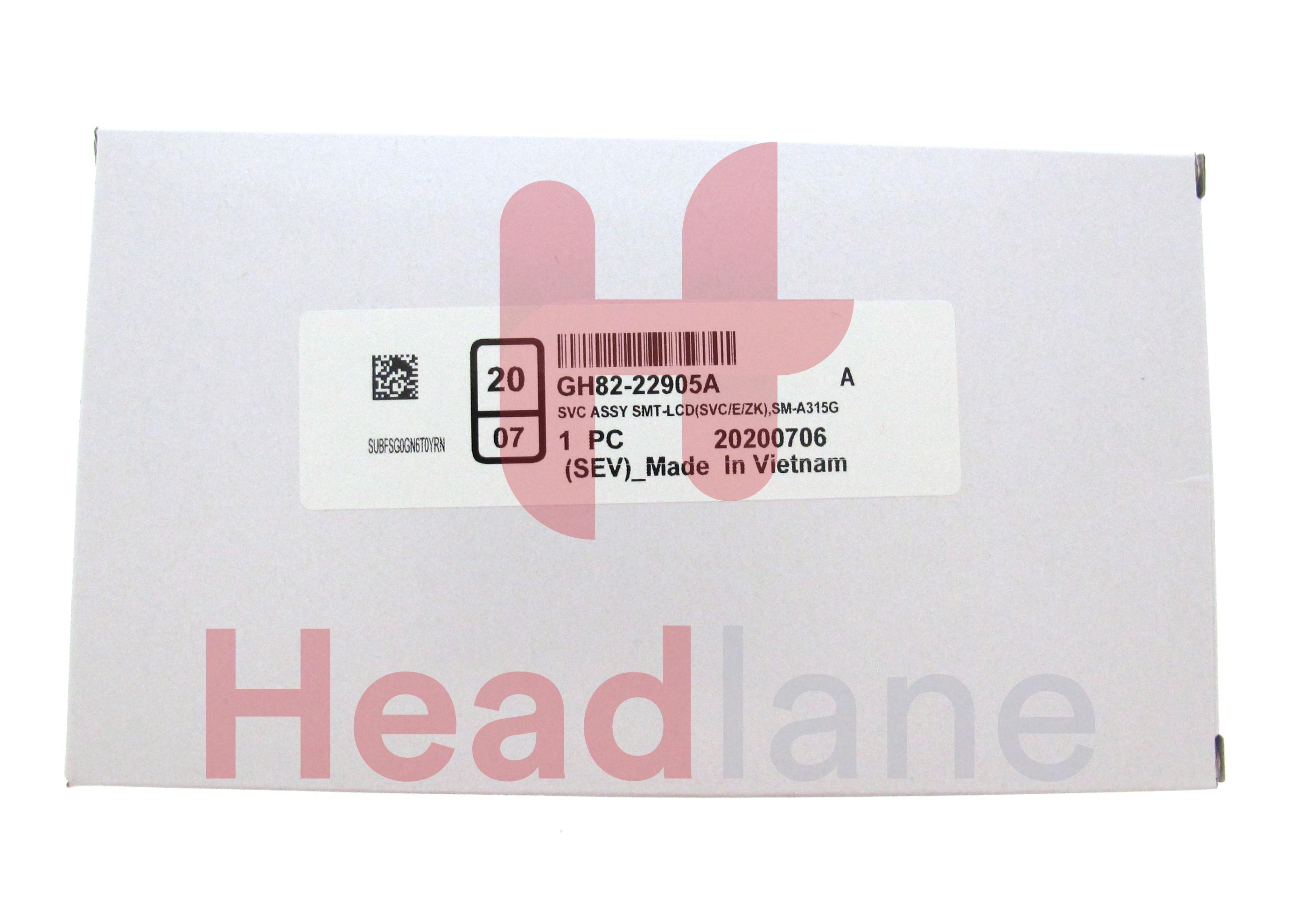 Samsung SM-A315 Galaxy A31 LCD Display / Screen + Touch