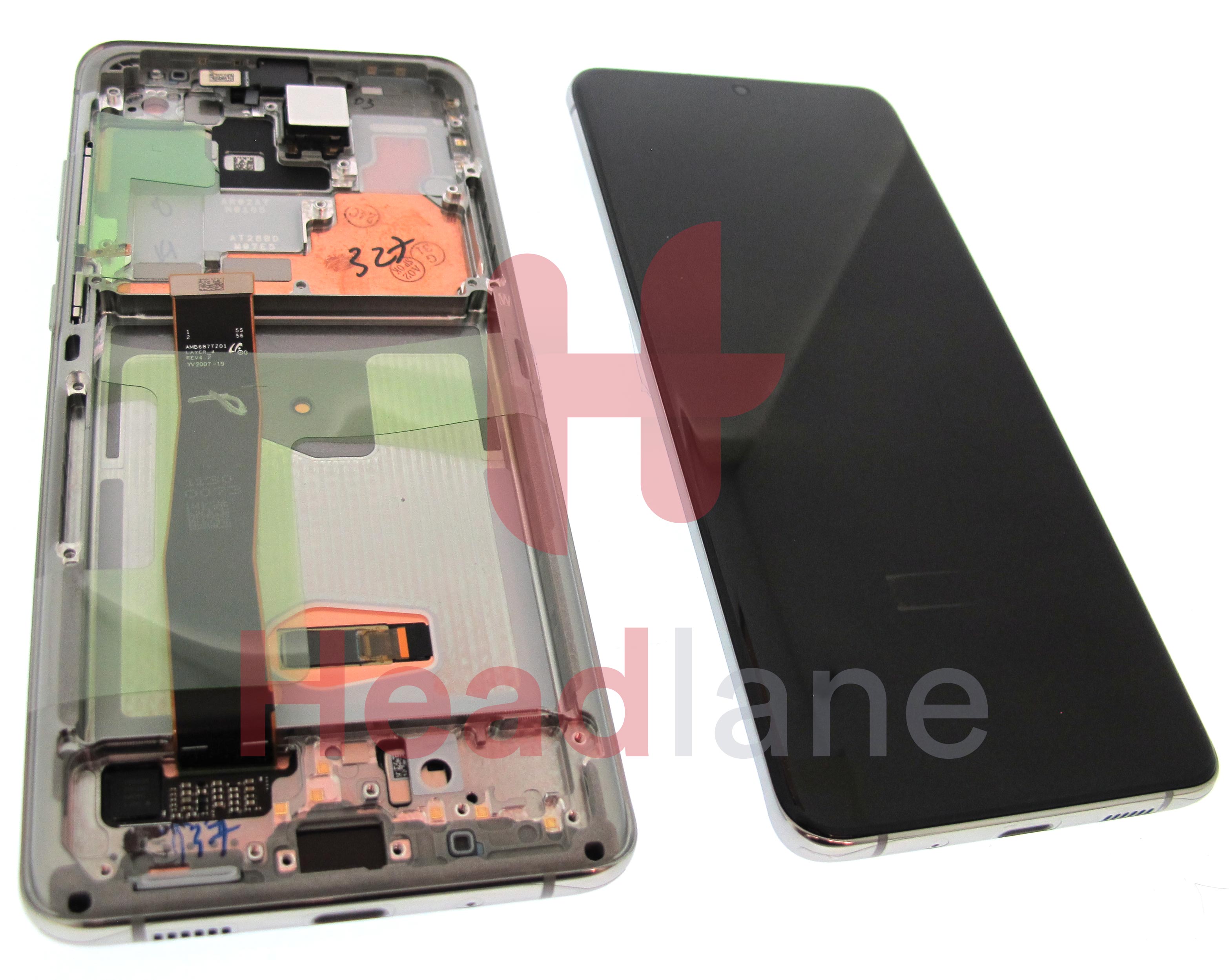 Samsung SM-G988 Galaxy S20 Ultra LCD Display / Screen + Touch - White