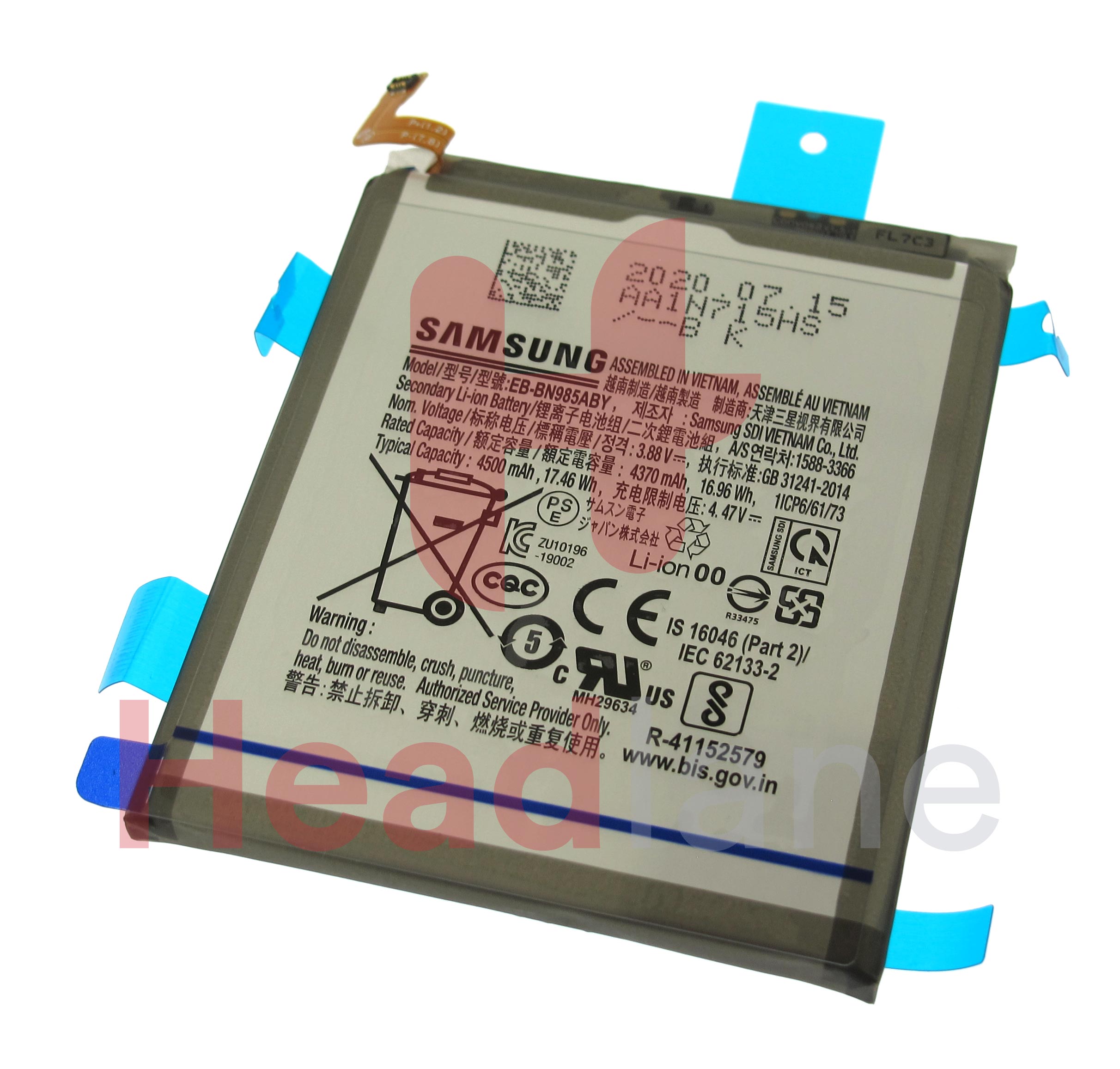 Samsung SM-N986 Galaxy Note 20 Ultra 5G EB-BN985ABY Internal Battery