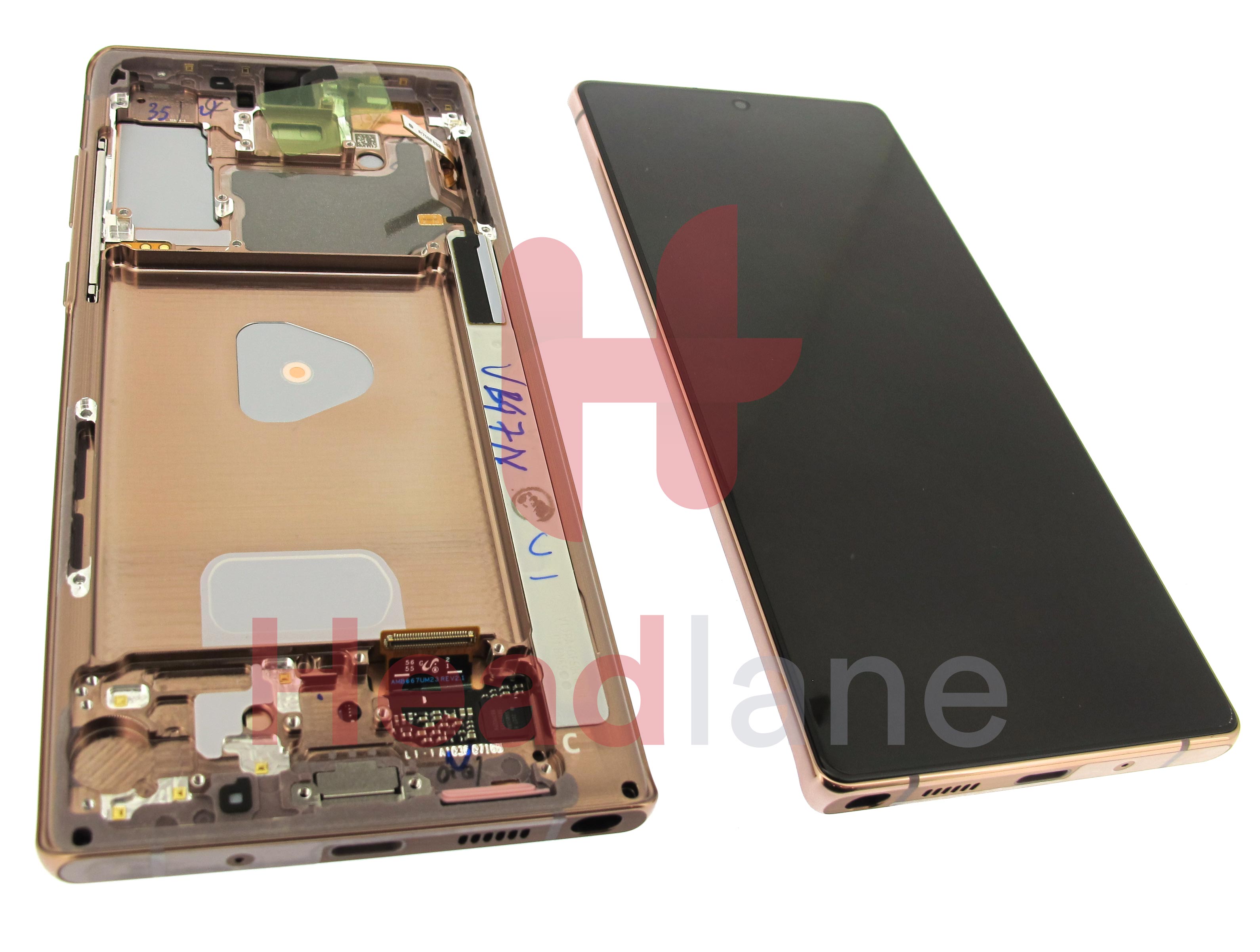 Samsung SM-N980 SM-N981 Galaxy Note 20 LCD Display / Screen - Bronze