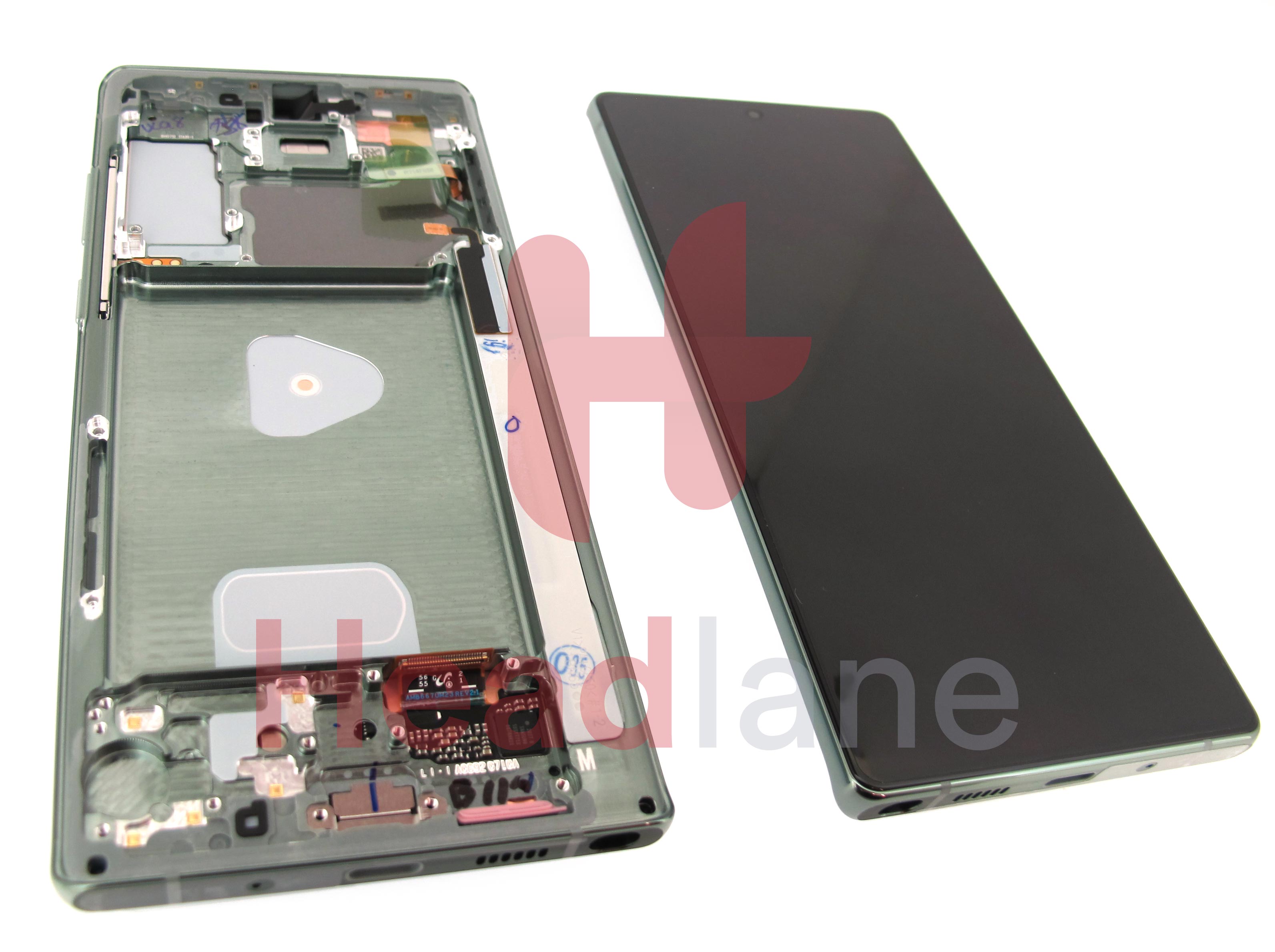 Samsung SM-N980 SM-N981 Galaxy Note 20 LCD Display / Screen - Green