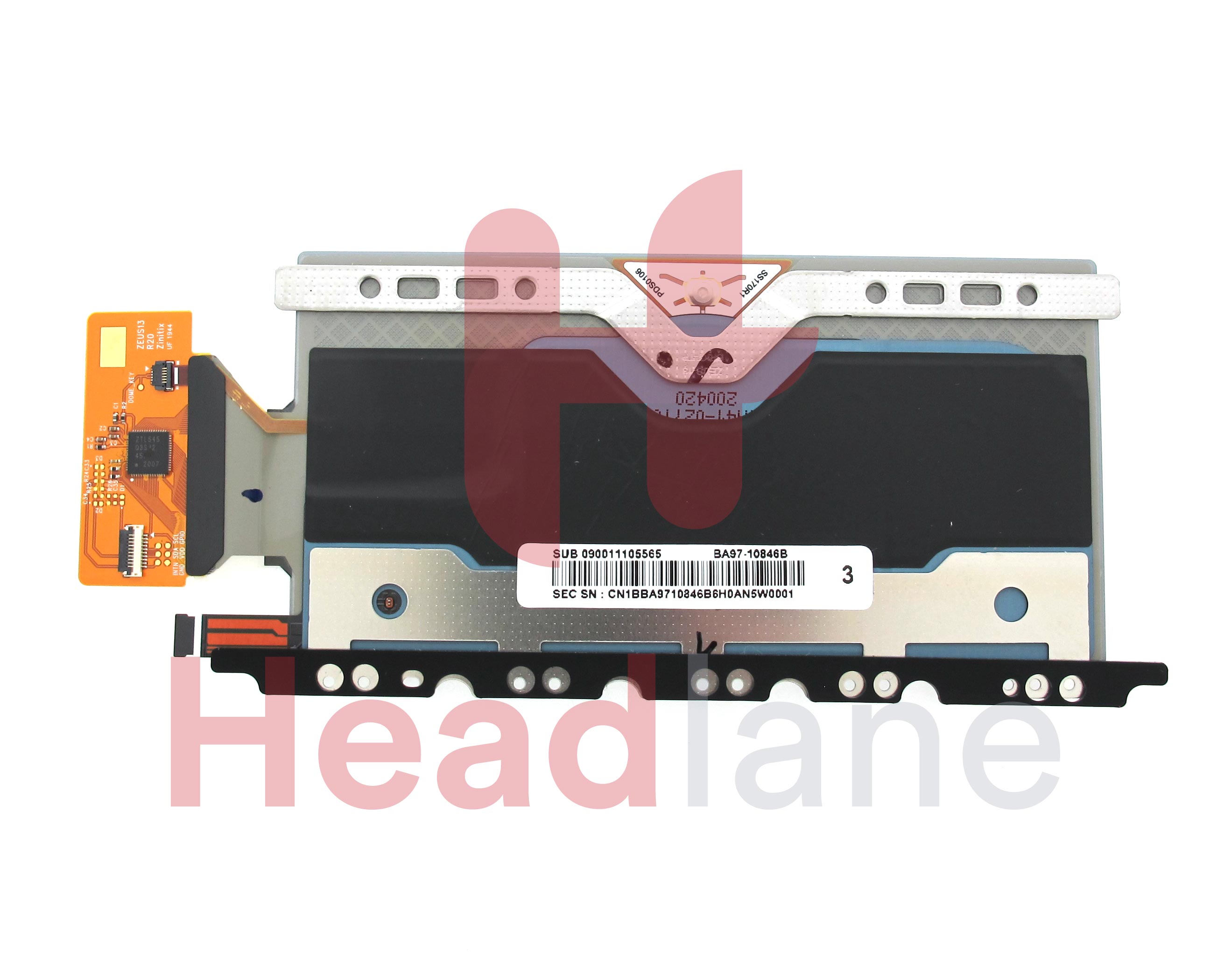 Samsung NP930 Galaxy Book Flex 13.3&quot; Touchpad Assembly - Silver