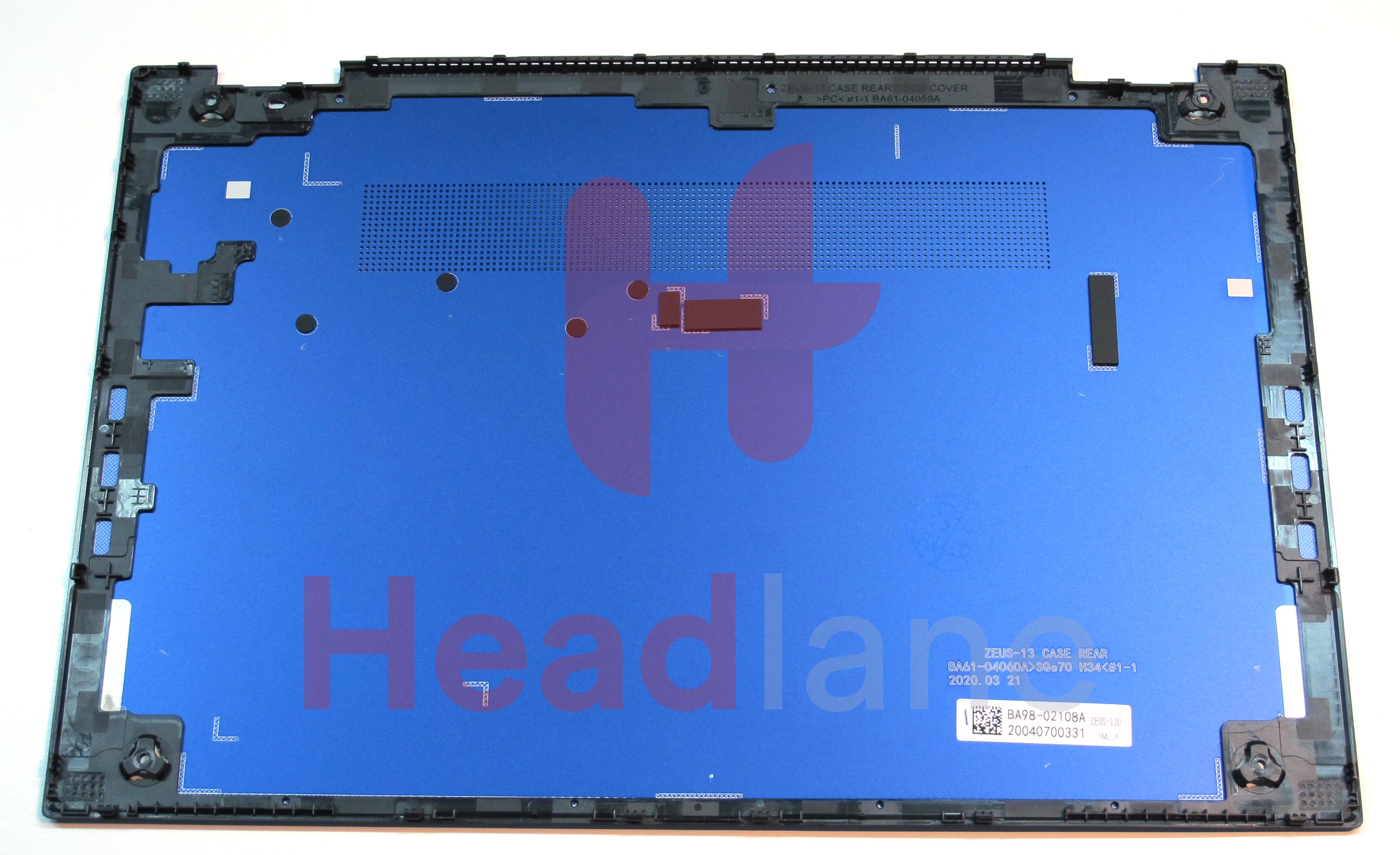 Samsung NP930 Galaxy Book Flex 13.3" Rear Cover - Blue