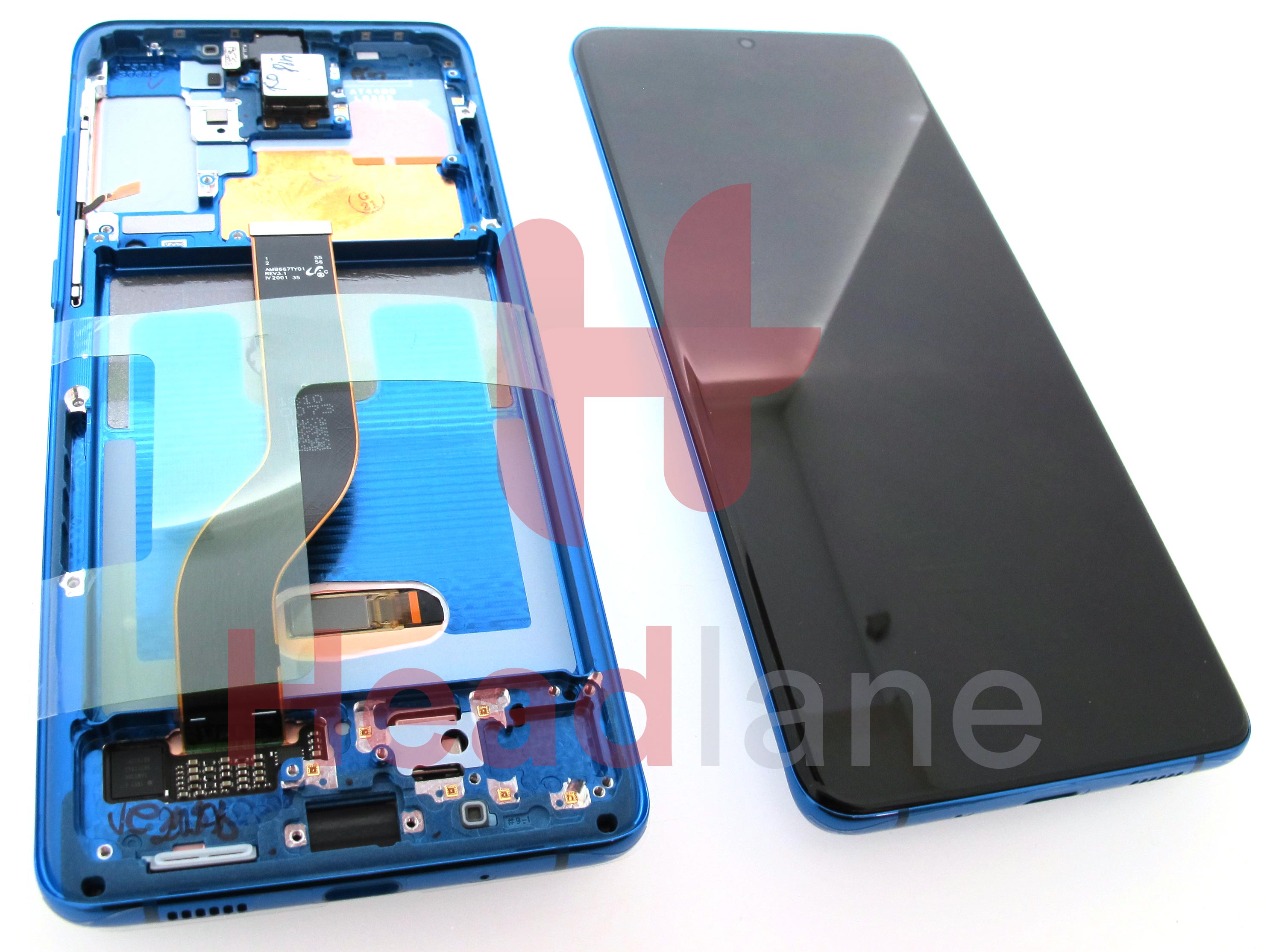 Samsung SM-G986 Galaxy S20+ / S20 Plus LCD Display / Screen + Touch - Aura Blue