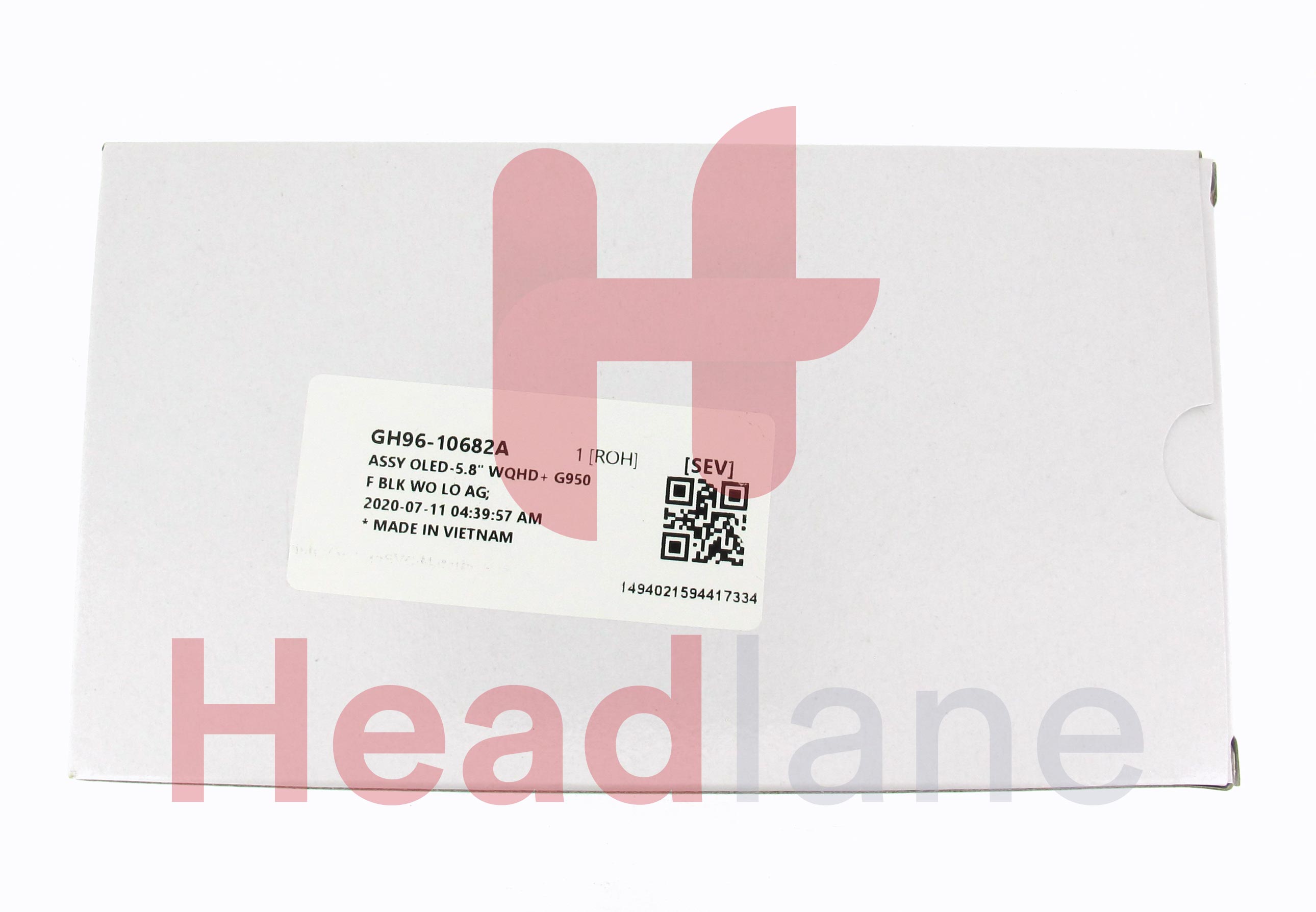 Samsung SM-G950 Galaxy S8 LCD Display / Screen + Touch (No Frame)