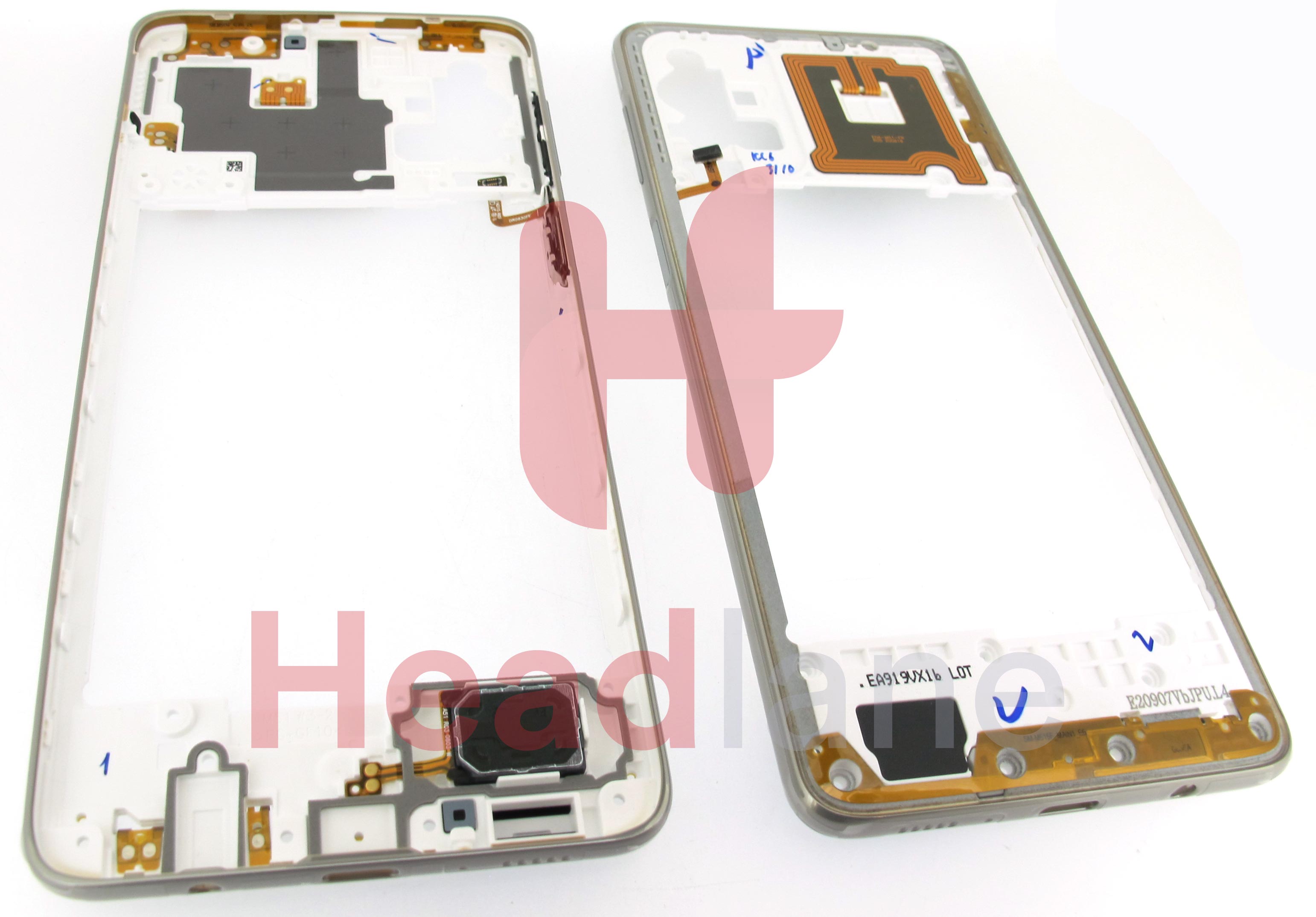 Samsung SM-M515 Galaxy M51 Middle Cover / Chassis - White