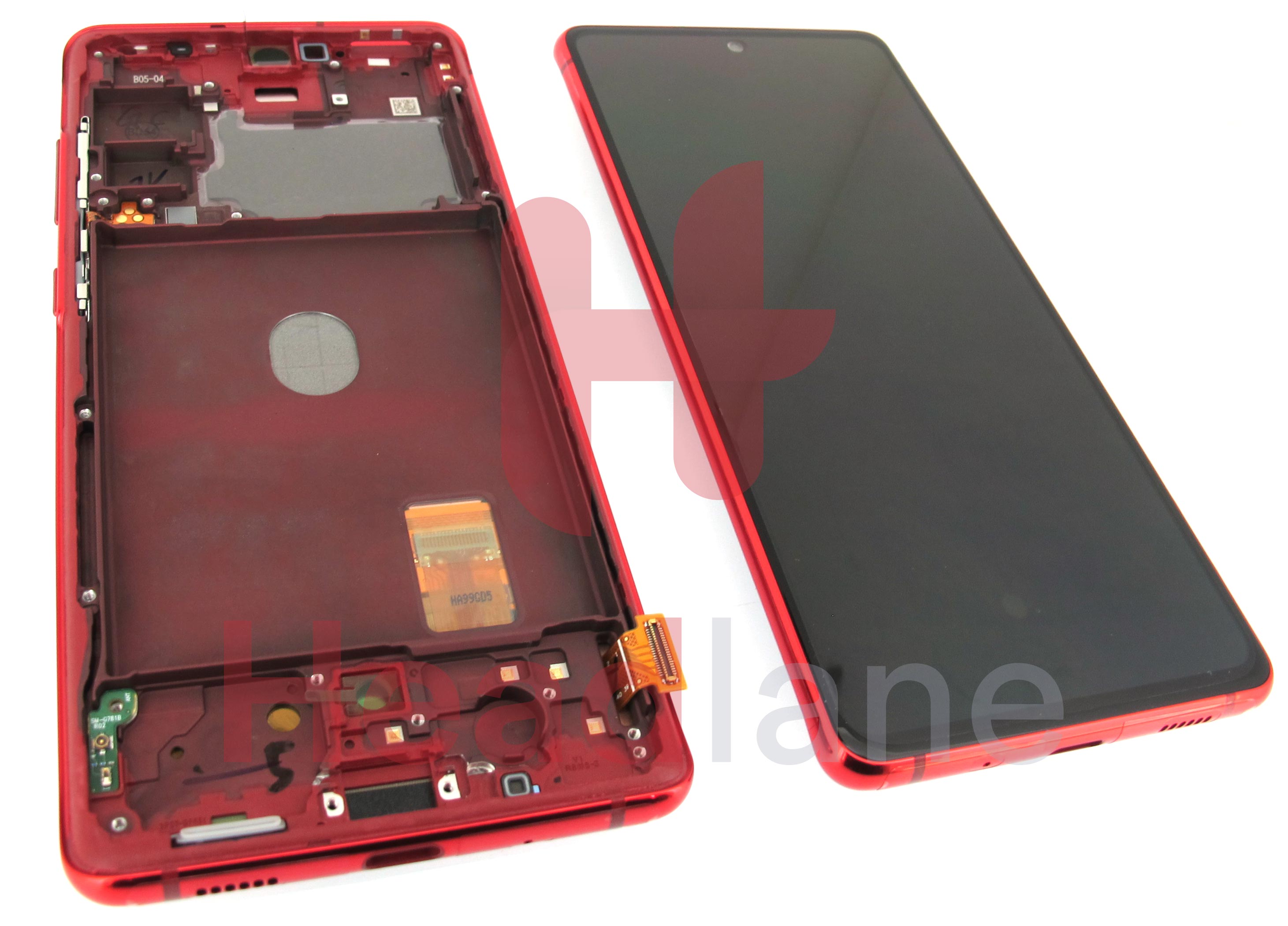 Samsung SM-G781 Galaxy S20 FE 5G LCD Display / Screen + Touch - Cloud Red