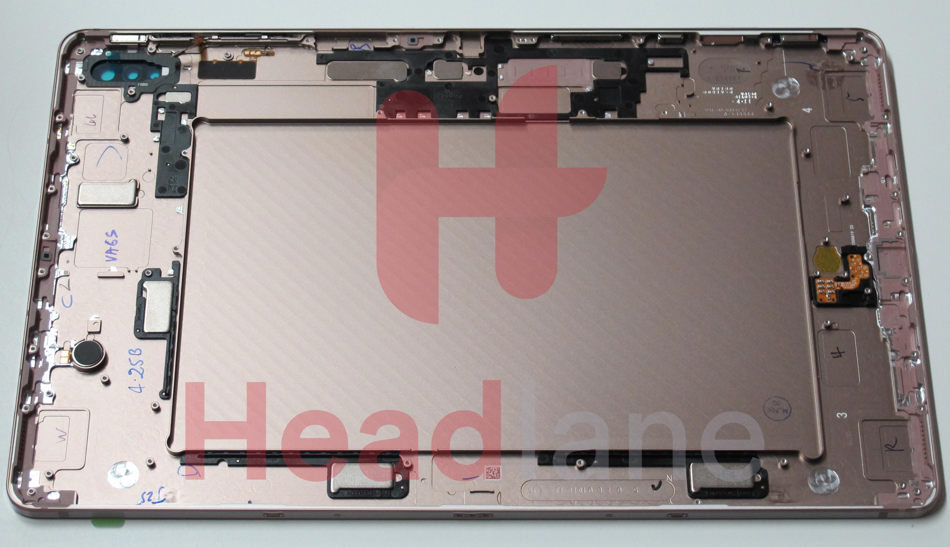 Samsung SM-T970 SM-T976 Galaxy Tab S7+ 12.4&quot; Back Cover - Bronze