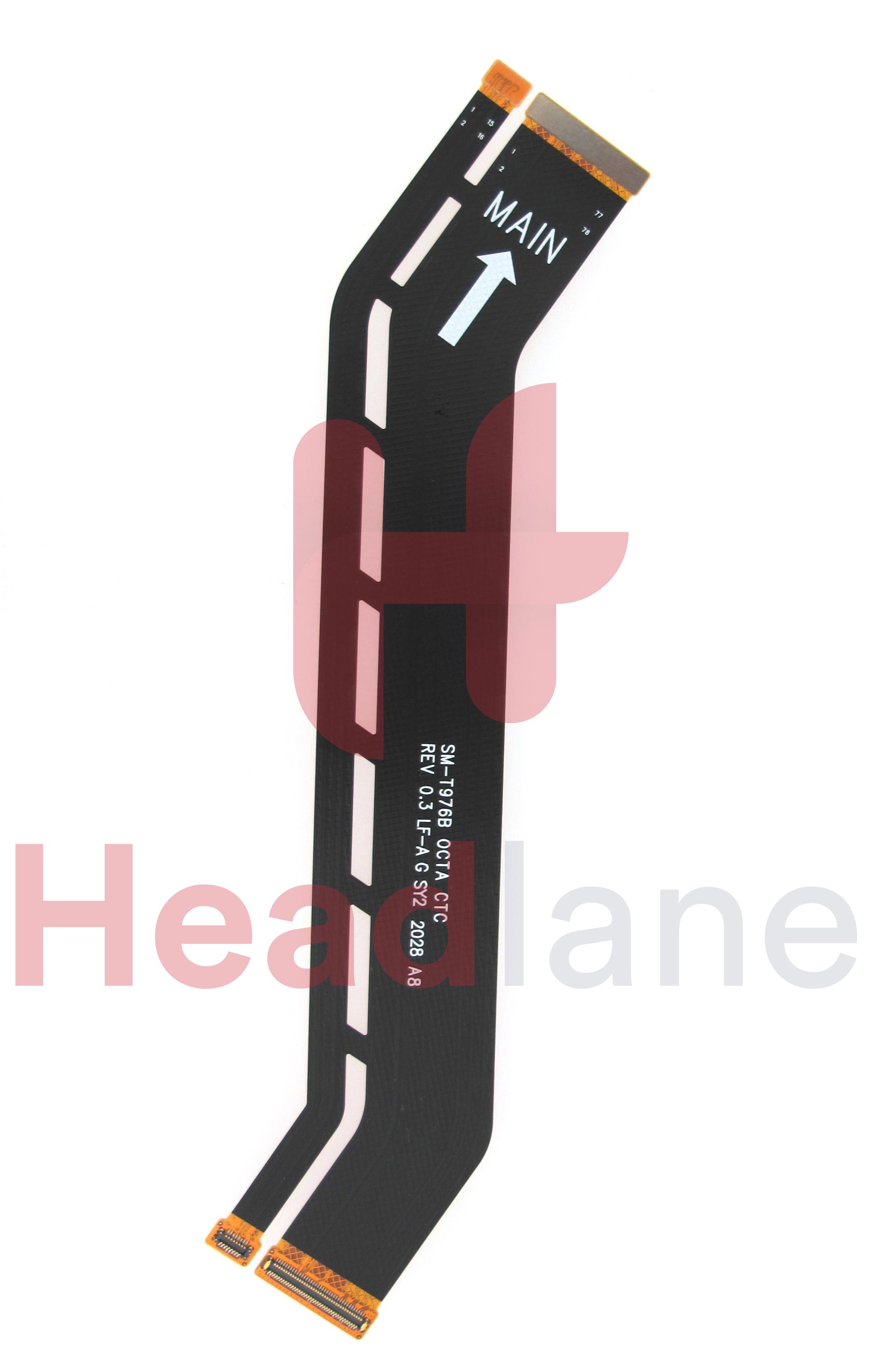 Samsung SM-T970 SM-T976 Galaxy Tab S7+ 12.4" LCD Flex Cable