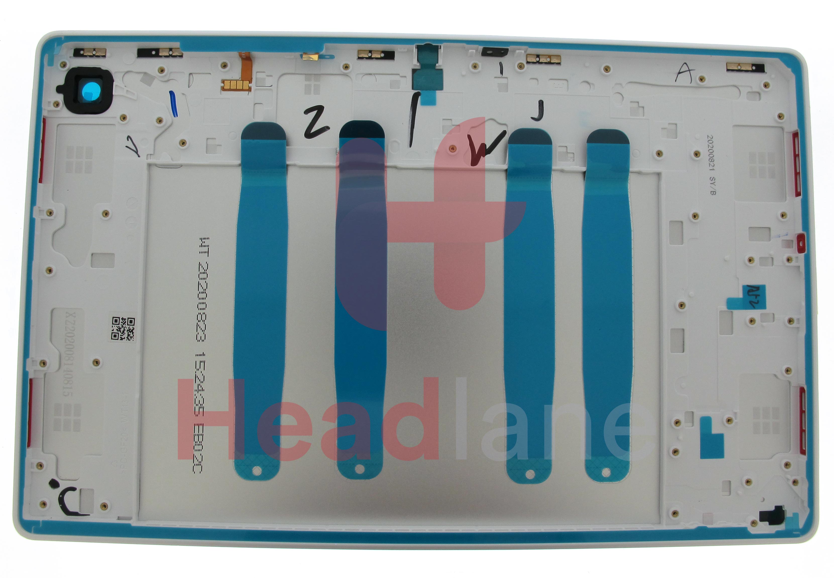 Samsung SM-T505 Galaxy Tab A7 10.4&quot; (LTE) Back Cover - Silver