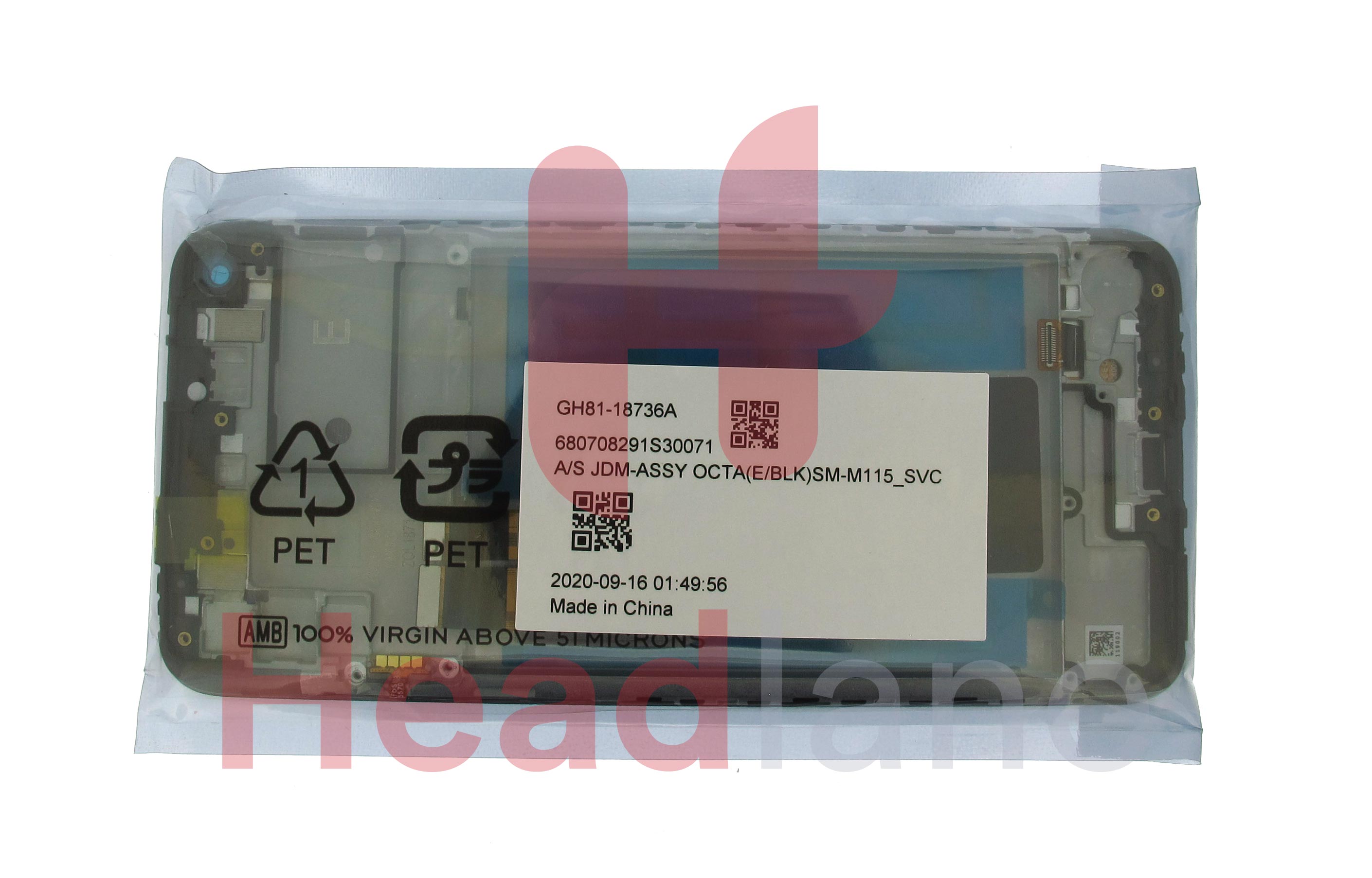 Samsung SM-M115 Galaxy M11 LCD Display / Screen + Touch