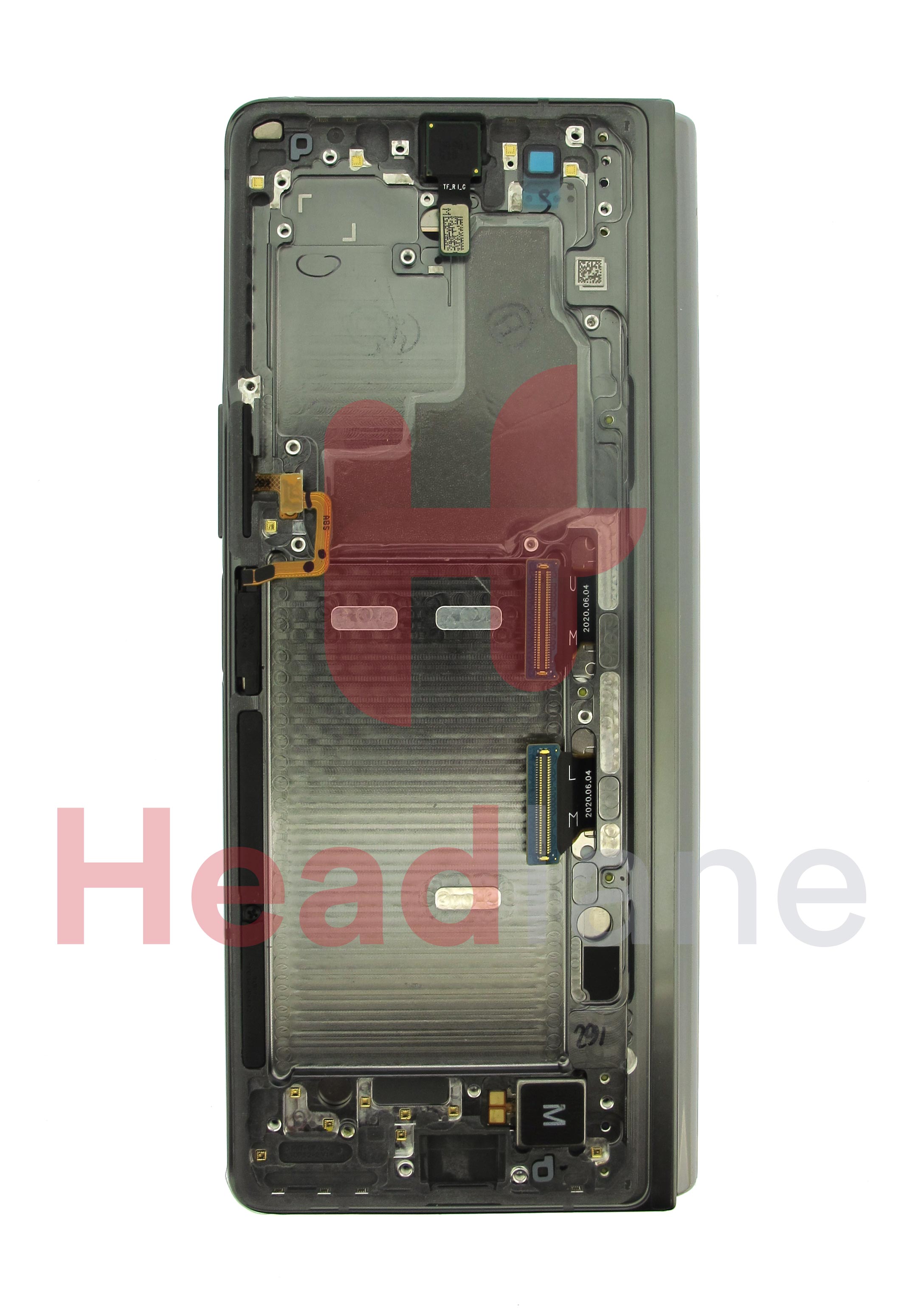 Samsung SM-F916 Galazy Z Fold2 5G LCD Display / Screen + Touch - Mystic Black (Blue Hinge)