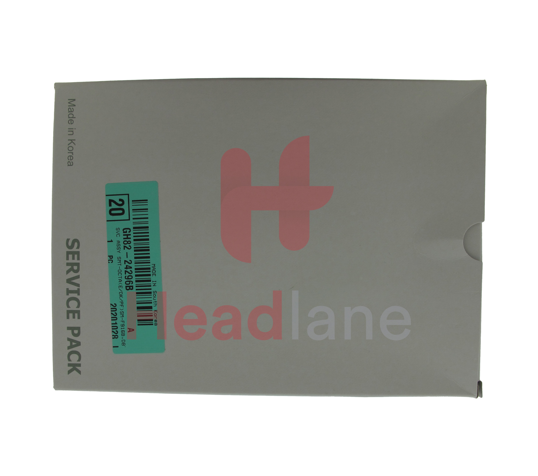 Samsung SM-F916 Galaxy Z Fold2 5G LCD Display / Screen + Touch - Mystic Black (Gold Hinge)