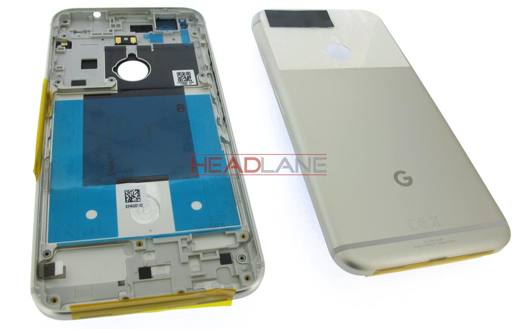 Google Pixel XL G-2PW2200 Battery / Back Cover - Silver